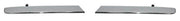 1965-1965 Mustang Non- GT Center Grille Bars - CA-MA70106-Classic-Auto-Store-Online