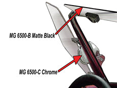 Mg 6500-C Wind-Wing And Sun-Visor Trim Chrome Shelby Cobra 1963-1966