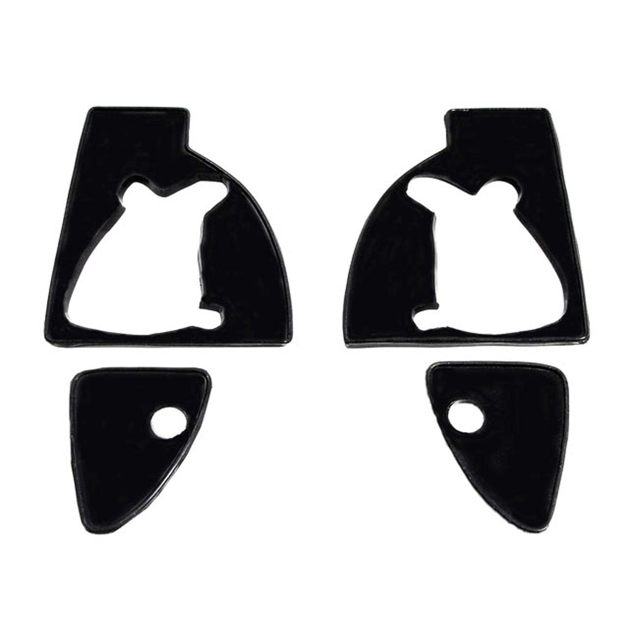 Mp 1007-J Door Handle Beaded Mounting Pad Set Mercury Montclair 1955-1956