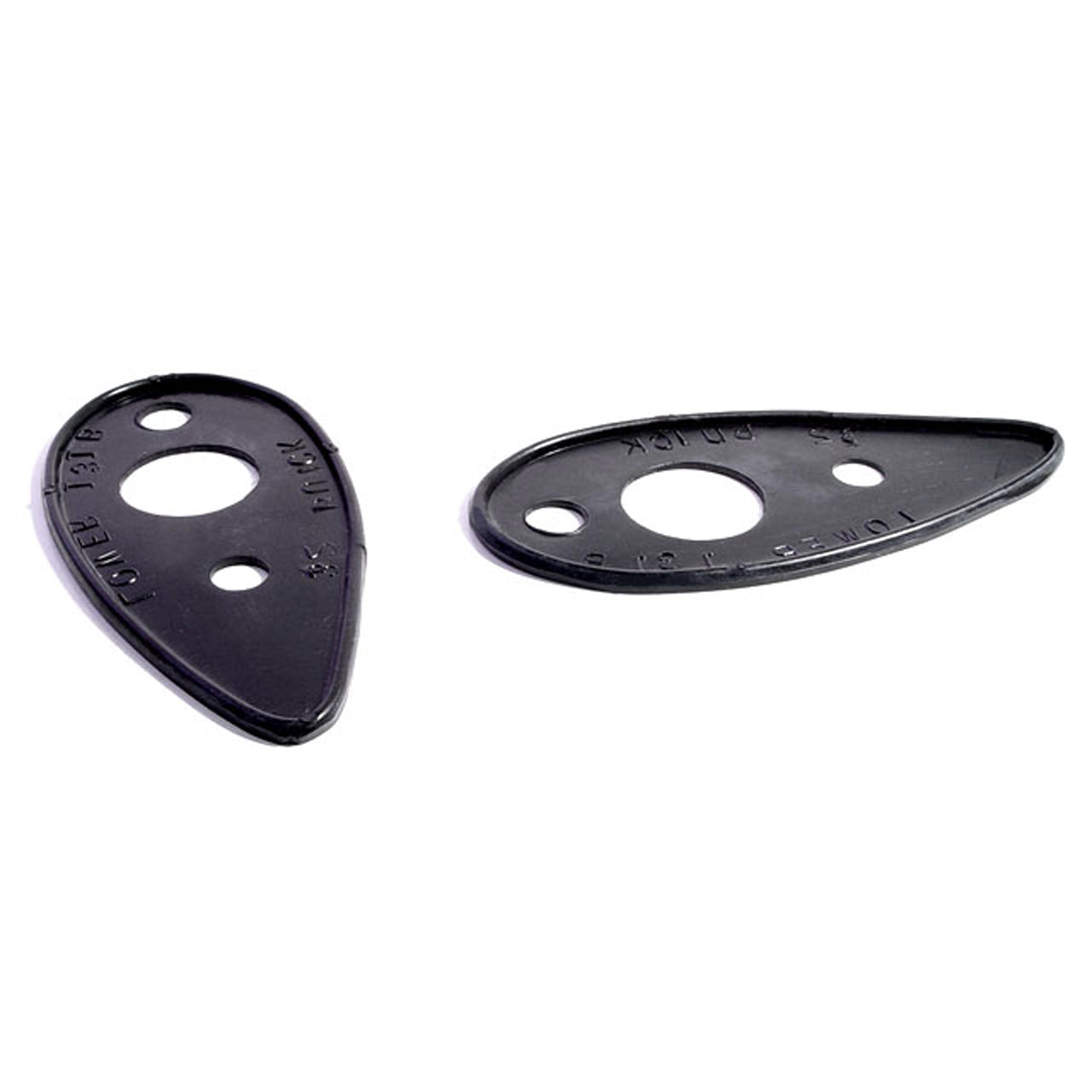 Mp 131-B Headlight (Lower) Pads 2-1/4" Wide X 4-3/4" Long Pair Buick Series 40 1934, Series 50 1932-1934, Series 60 1932-1934, Series 80 1932-1933