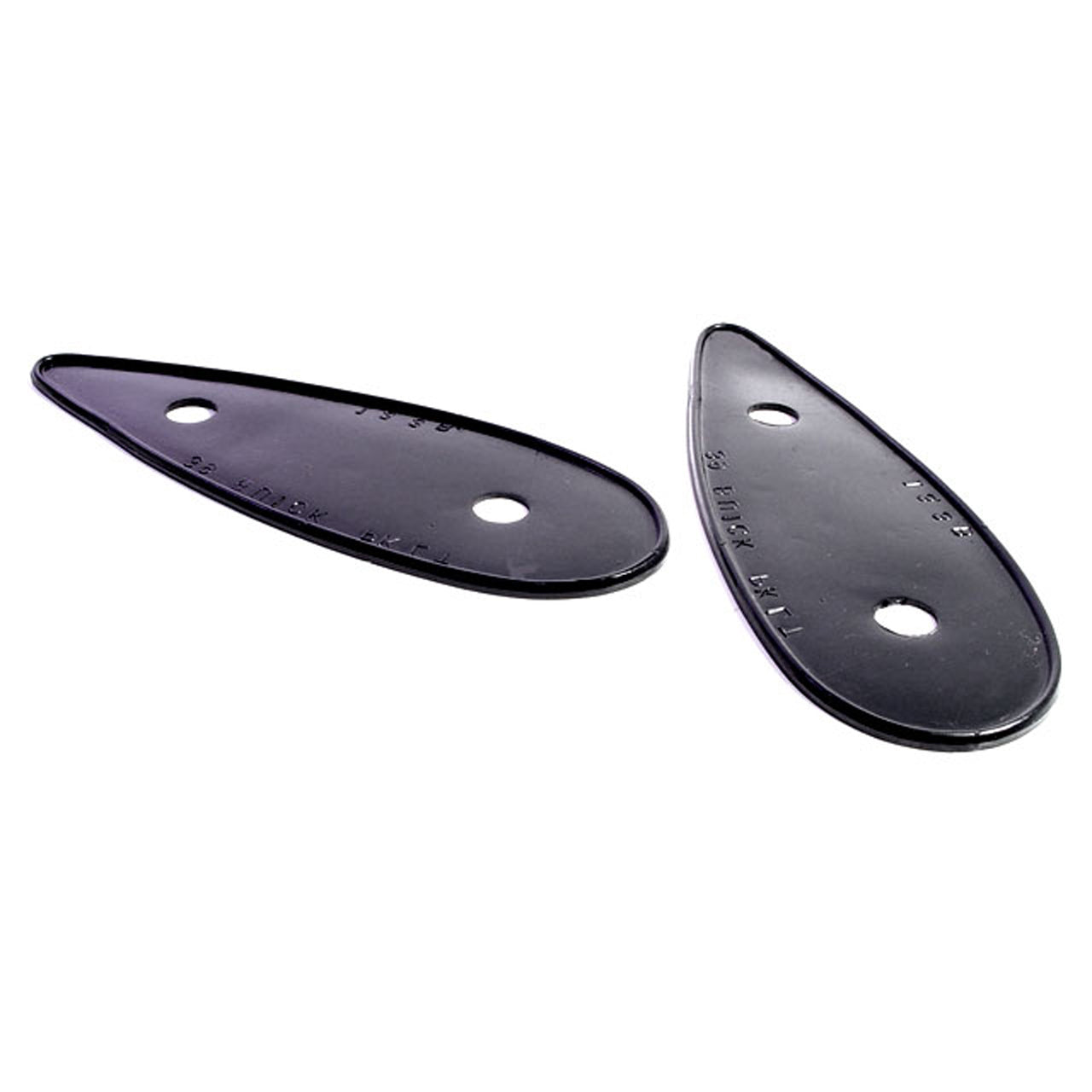 Mp 133-B Park Light Pads 3" Wide X 8-1/2" Long Pair Buick Century Series 60 1939, Limited Series 90 1939, Roadmaster Series 80 1939, Special 40 1939