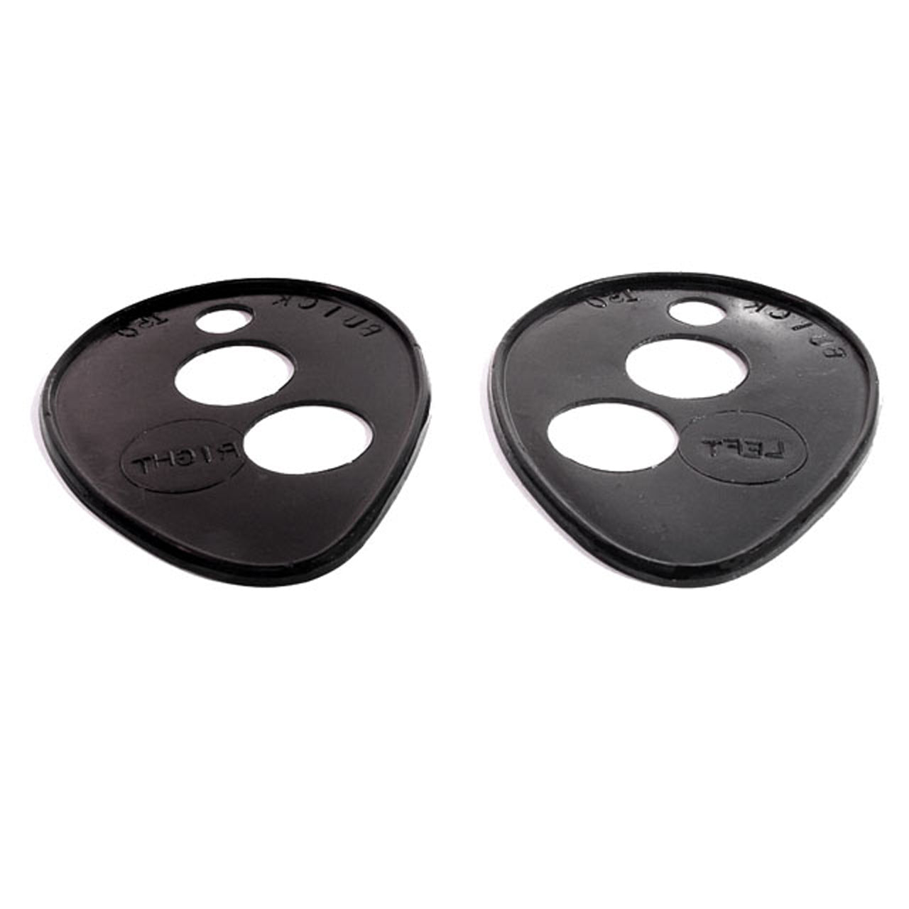 Mp 150 Headlight Pads 3-3/8" Wide X 4-5/8" Long Pair R&L Buick Series 50 1933, Series 60 1933, Series 80 1933, Series 90 1933