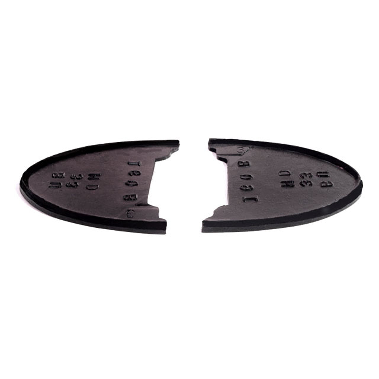 Mp 160-B Headlight Body Pads 2-3/4" Wide X 2-3/4" Long Pair