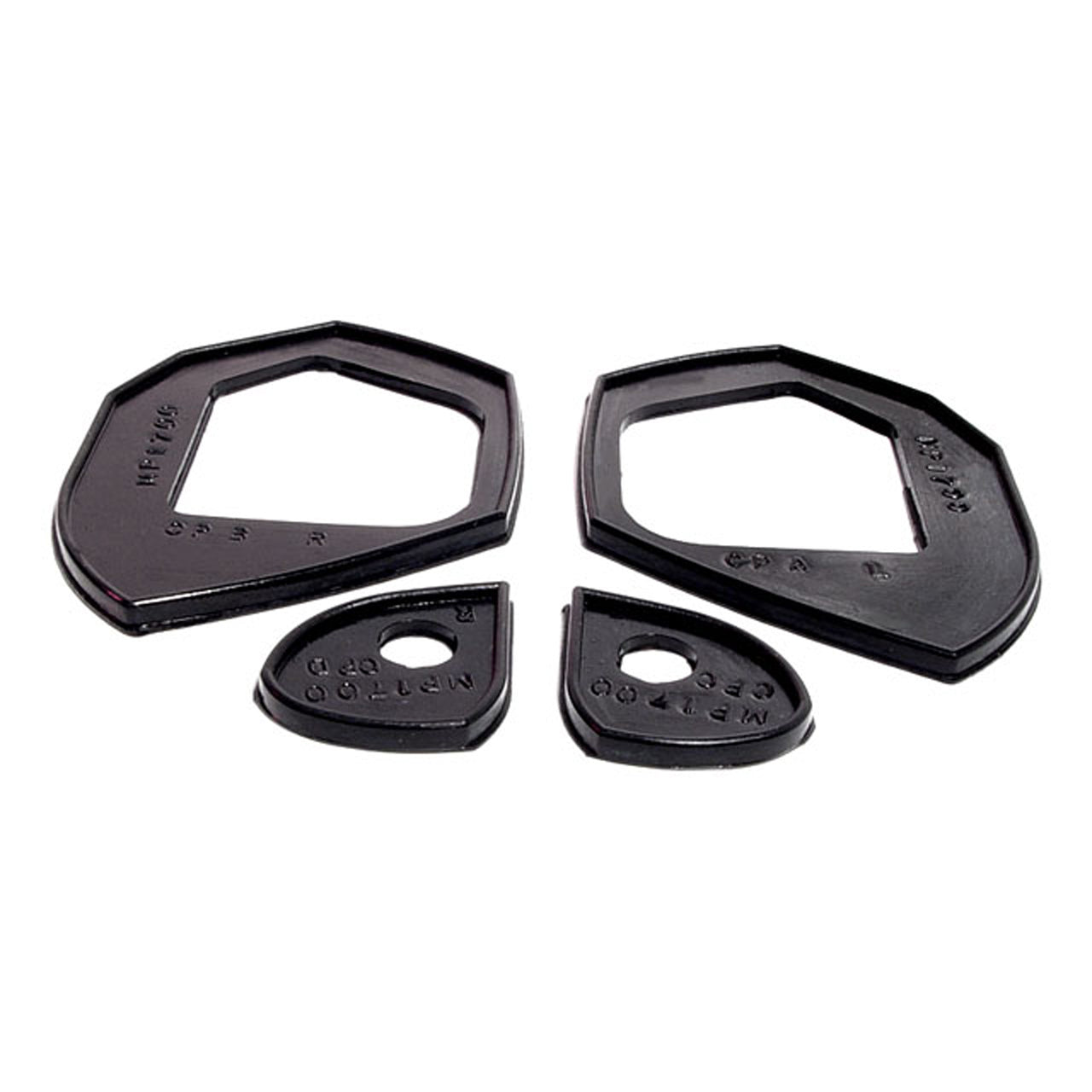 Mp 1700 Door Handle Mounting Pads 4-Piece Set R&L Jeep Cherokee 1974-1983, Grand Wagoneer 1984-1991, Truck 1963-1966, Wagoneer 1963-1983