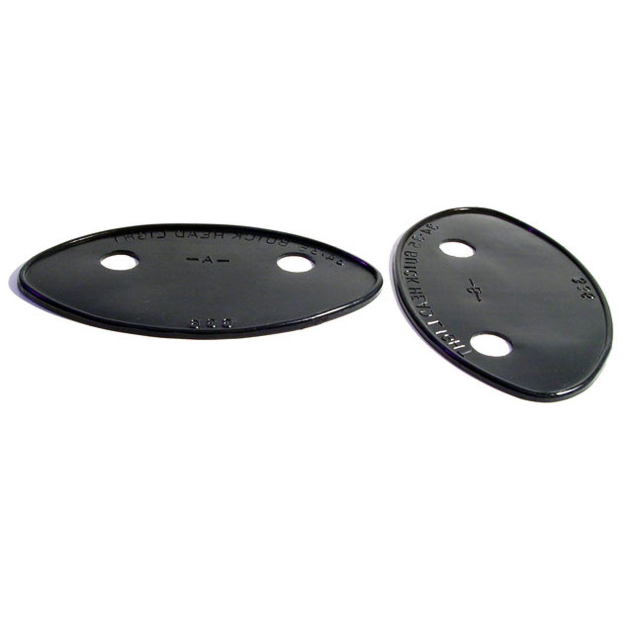 Mp 336 Headlight Pads 3-1/4" Wide X 5-1/2" Long Pair Buick Series 40 1935, Series 50 1935, Series 60 1935, Series 90 1935