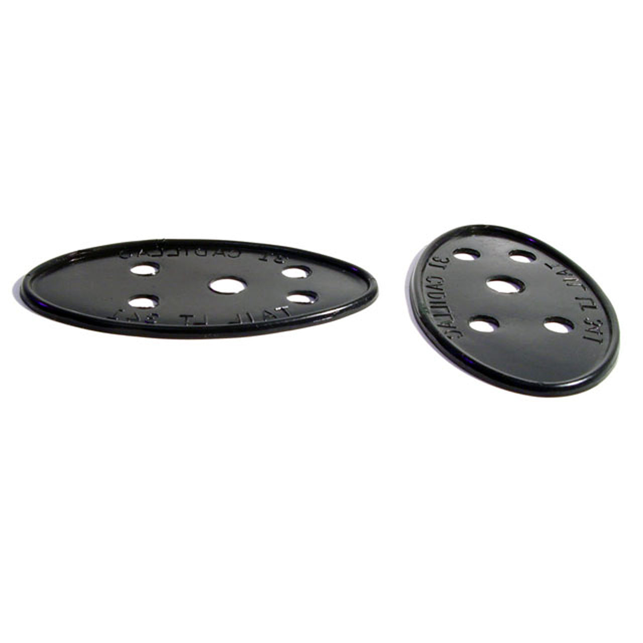 Mp 341 Tail-Light Pads 2-3/8" Wide X 4-1/8" Long Pair Cadillac Fisher 1931, Fleetwood 1931
