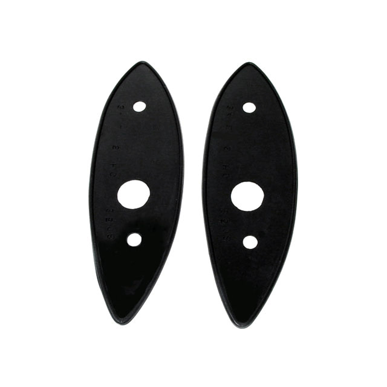 Mp 350-B Headlight Pads 3-1/8" Wide X 9-3/4" Long Pair Lasalle Series 50 1934