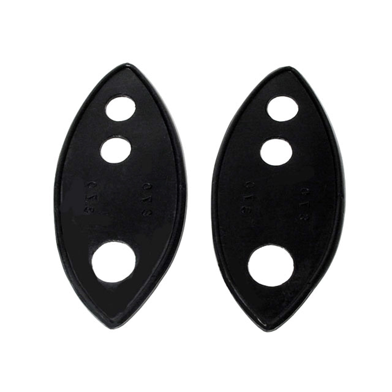 Mp 370 Headlight Pads 3-1/8" Wide X 7" Long Pair Lasalle Series 50 1935