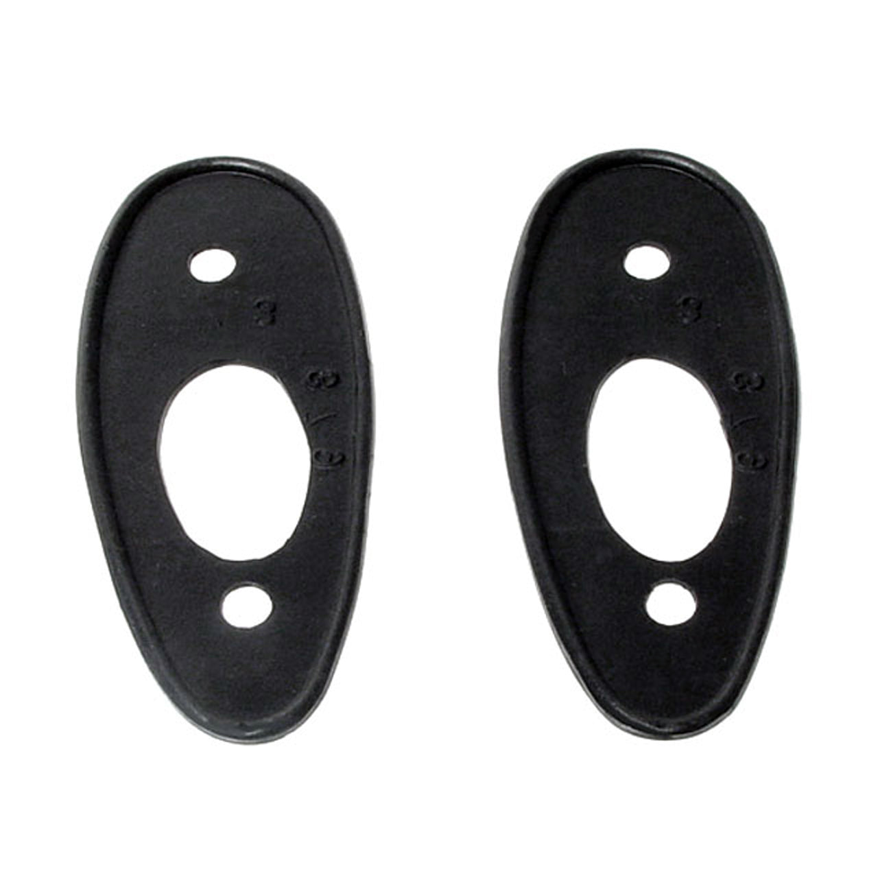 Mp 379 Tail-Light Pads 2" Wide X 4-3/4" Long Pair Cadillac Fisher 1931, Fleetwood 1931