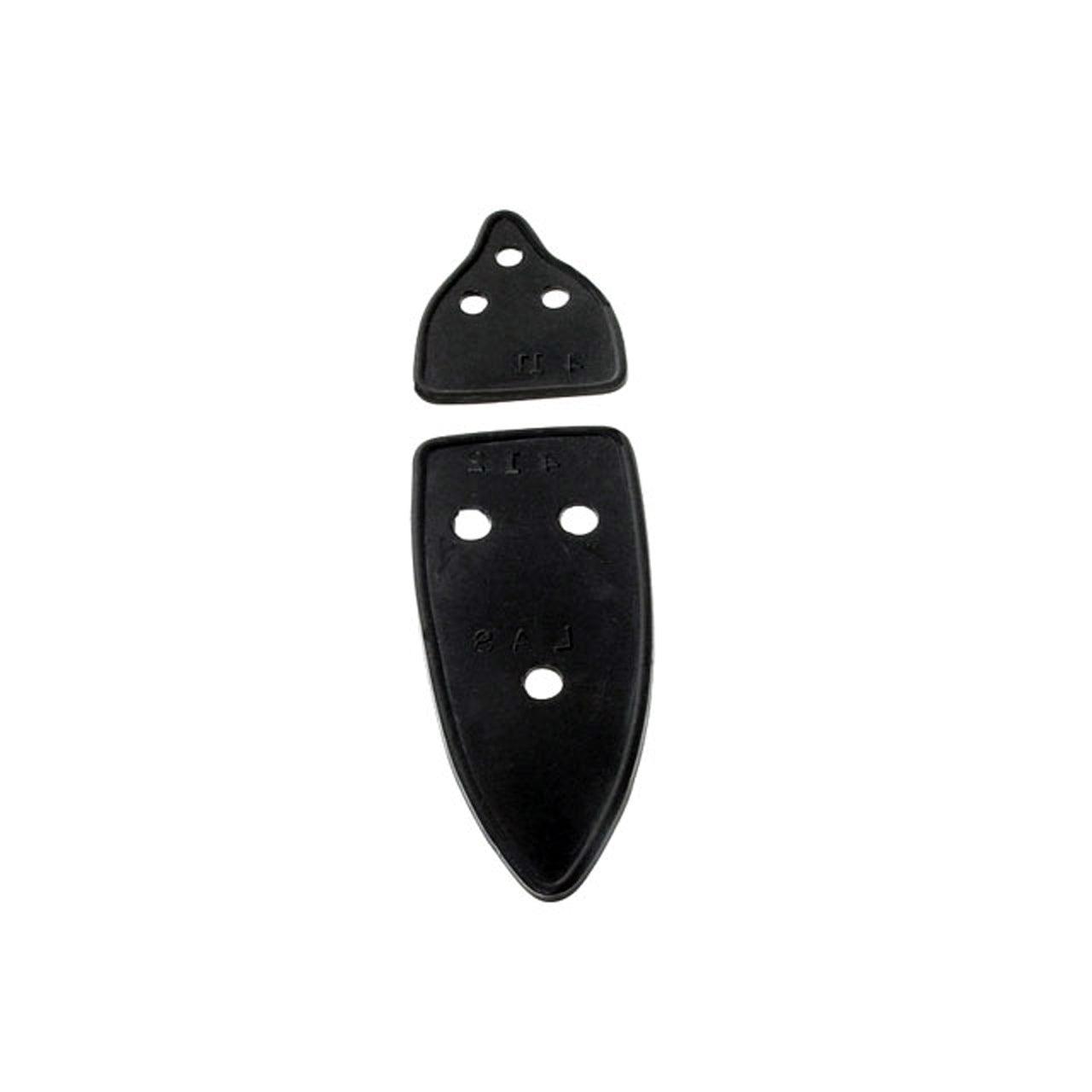 Mp 411-412 Trunk Clasp Pads 2" Wide X 6-7/8" Long Set Cadillac Fisher 1932-1933, Fleetwood 1932-1933