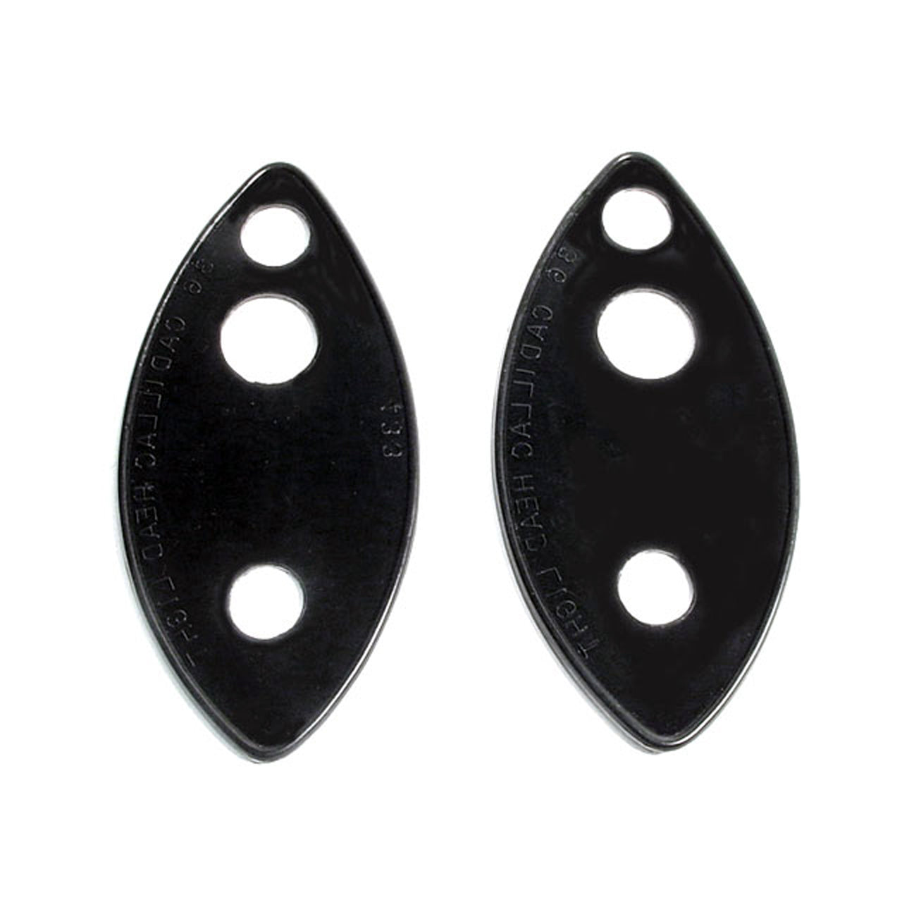 Mp 433 Headlight Pads 3-1/4" Wide X 6-5/8" Long Pair Cadillac Series 60 1936, Series 70 1936, Series 75 1936, Series 80 1936, Series 85 1936