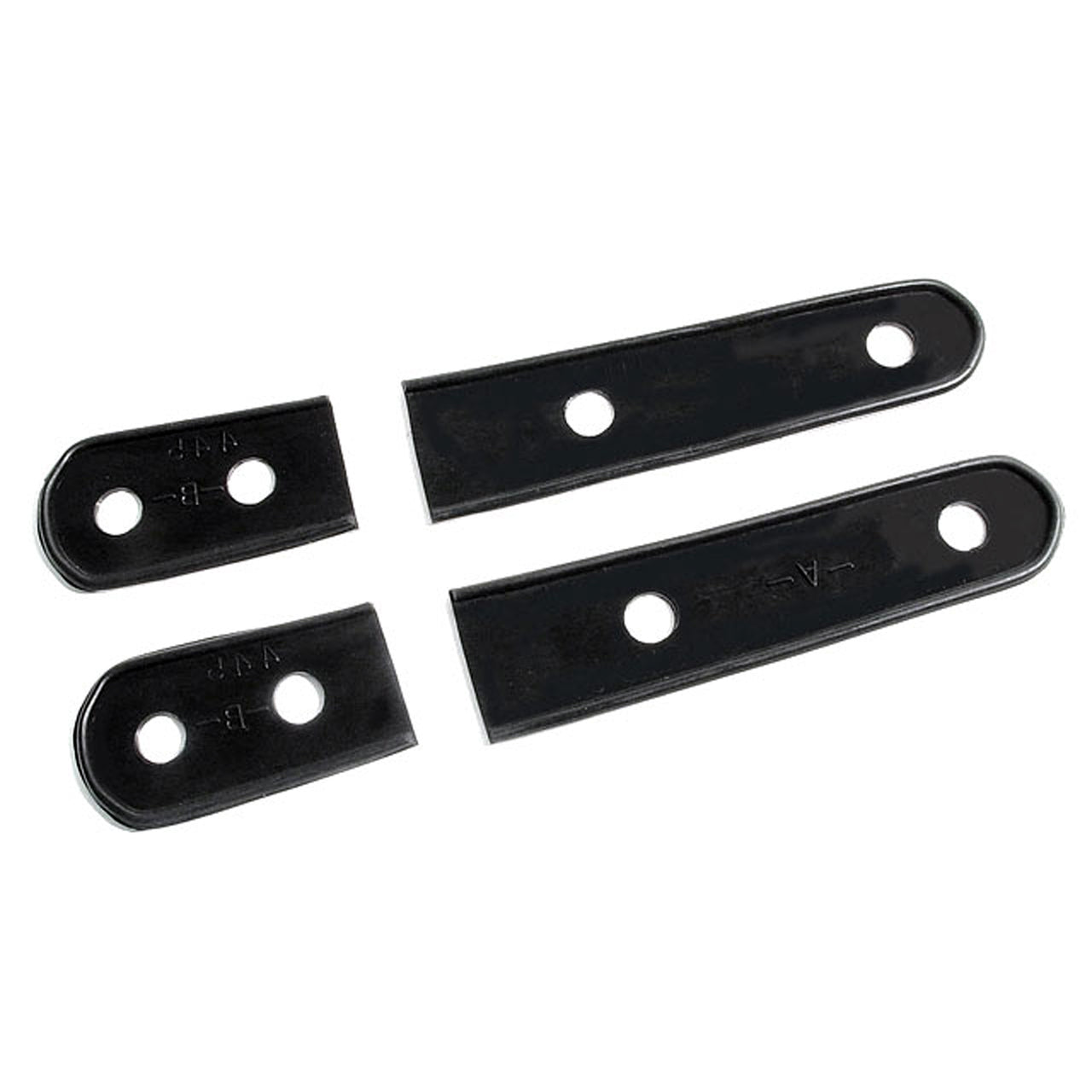 Mp 445 Trunk Hinge Pads 1-3/8" Wide X 8" Long 4-Piece Set Cadillac Series 60 Special 1940, Series 62 1940, Series 72 1940