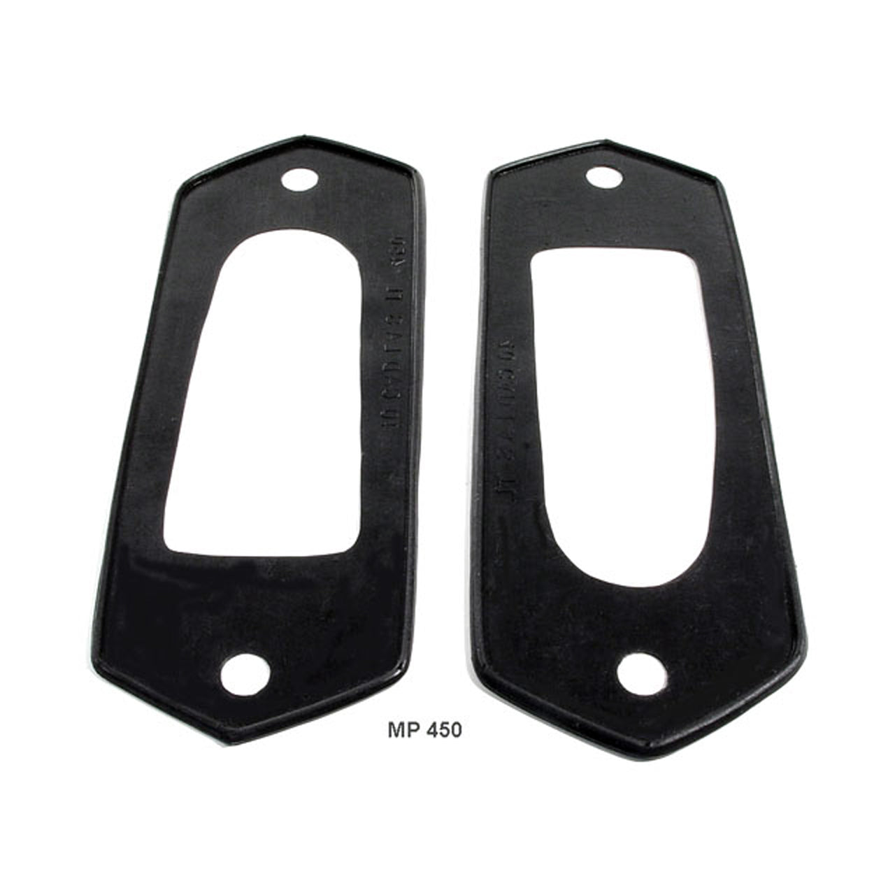 Mp 450 Tail-Light Pads 3-5/8" Wide X 9-3/4" Long Pair Cadillac Series 60 Special 1940, Series 62 1940, Series 72 1940, Series 75 1940