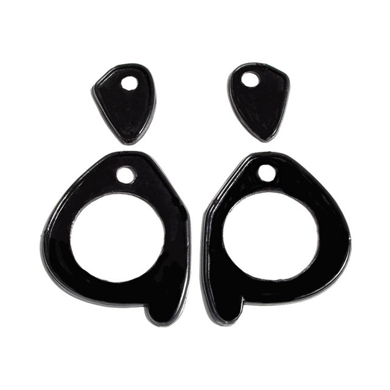 Mp 460-C Door Handle Pads, For Coupe Deville Cadillac Deville 1957-1958, Series 62 1957-1958