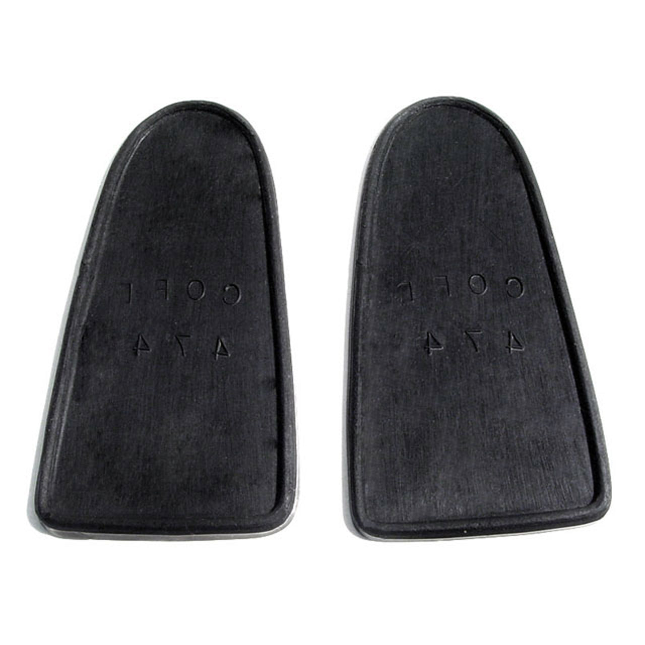 Mp 474 Headlight Bar Pads 2-1/8" Wide X 4-1/8" Long Pair Cord L-29 1929-1932