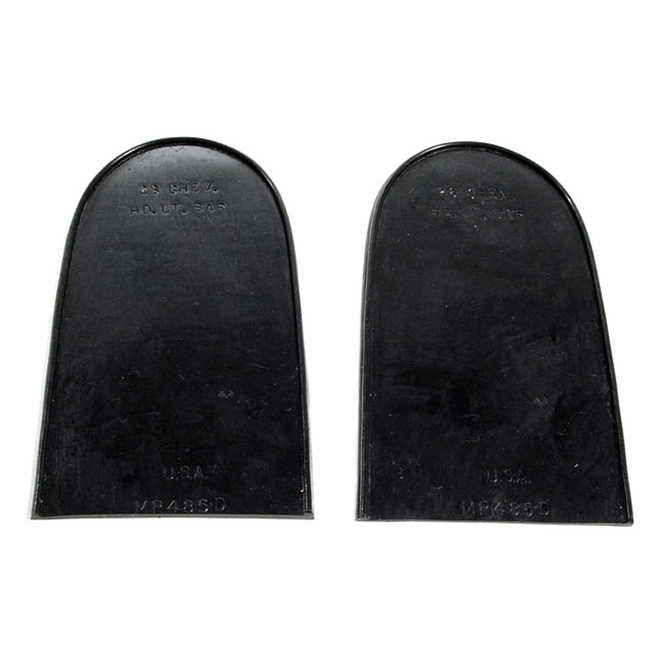 Mp 485-D Headlight Bar Pads 2-1/4" Wide X 4-1/4" Long Pair Chevrolet National 1928