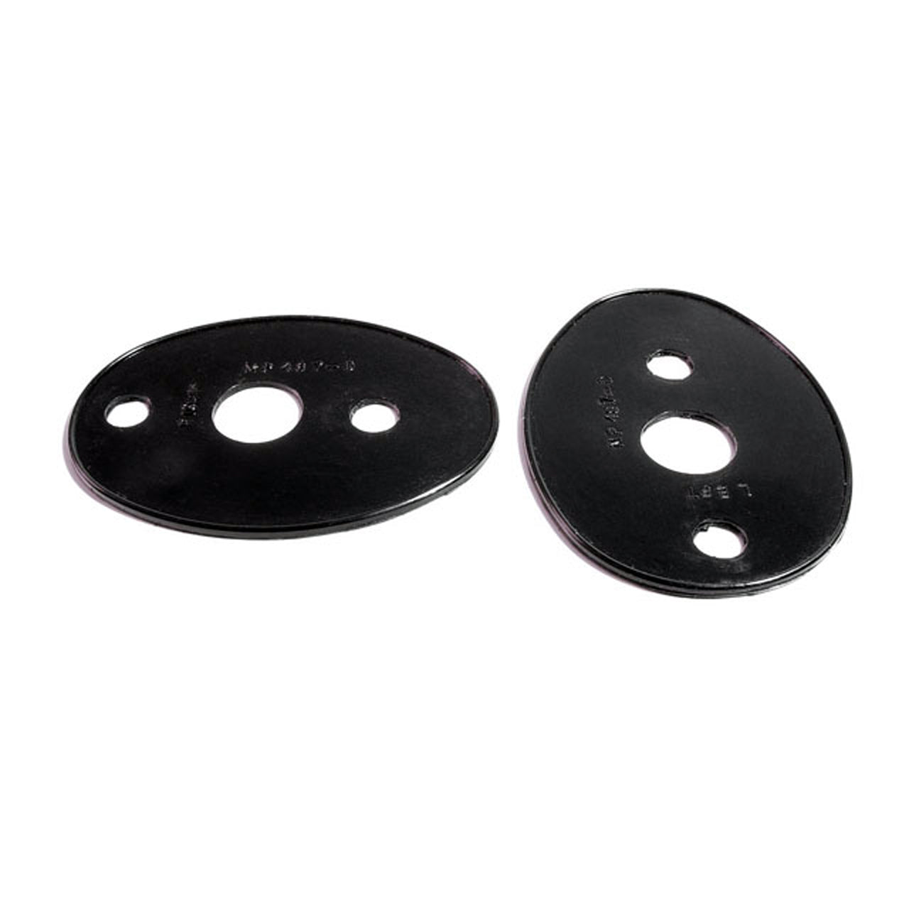 Mp 487-D Tail-Light Pads 3-3/4" Wide X 2-3/4" Long Pair Chevrolet Master 1938