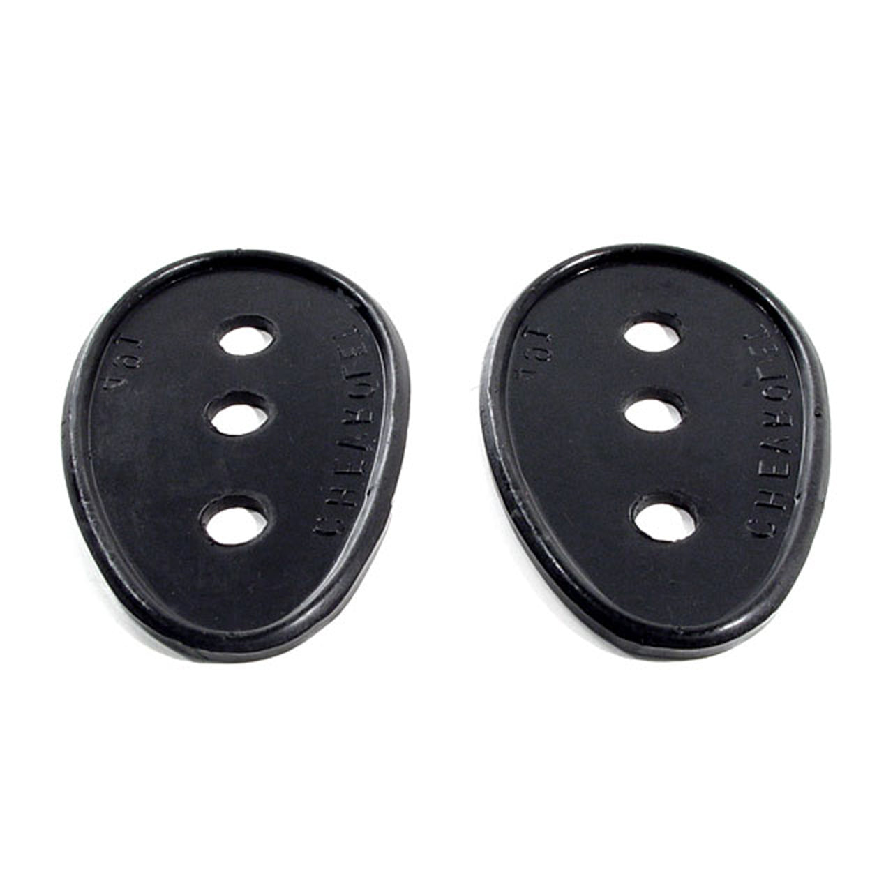 Mp 491 Tail-Light Pads 2-5/8" Wide X 4-1/4" Long Pair Chevrolet Eagle 1933, Master 1934, Mercury 1933, Standard 1934