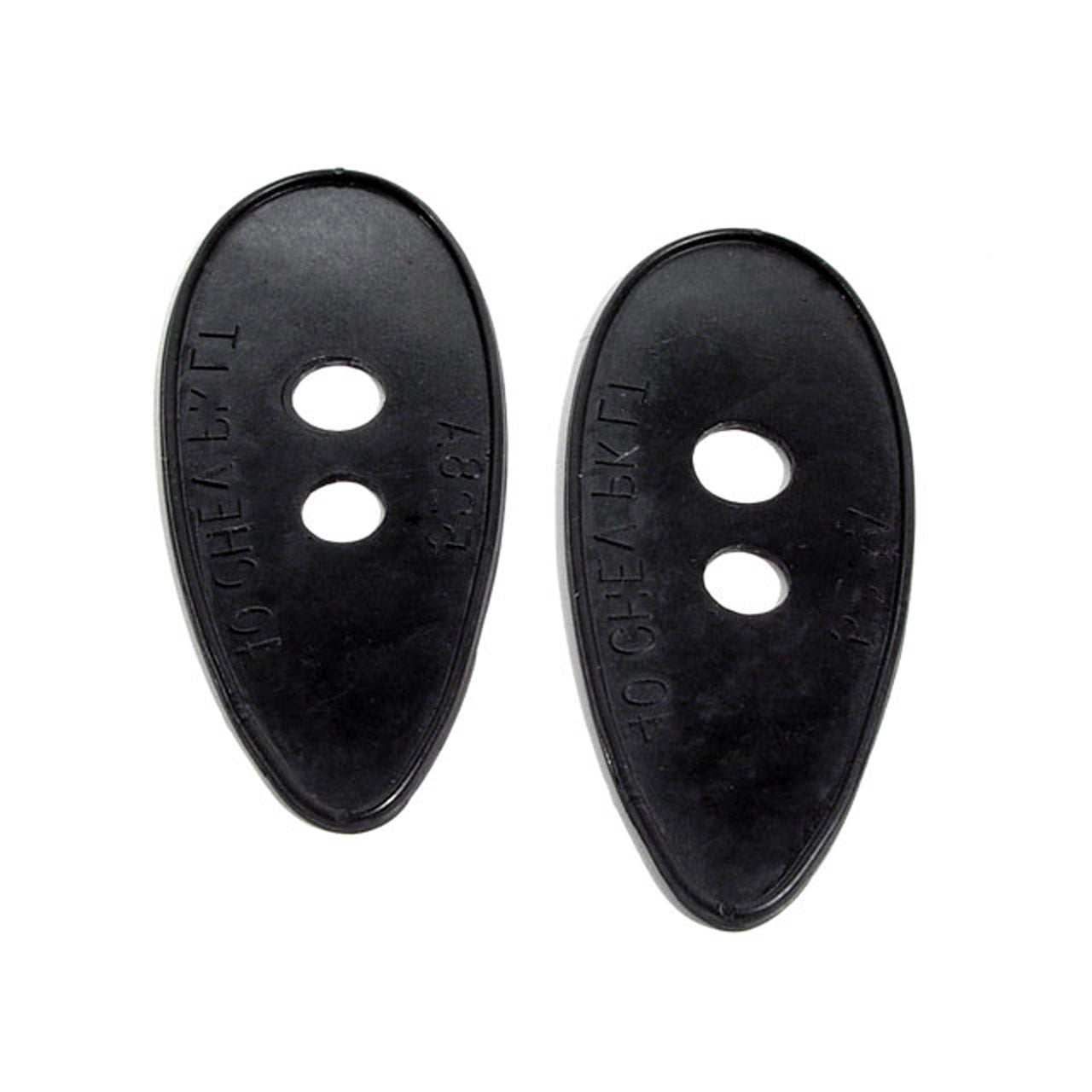 Mp 528-A Park Light Pads 1-3/4" Wide X 4" Long Pair Chevrolet Master 85 1940, Special Deluxe 1940