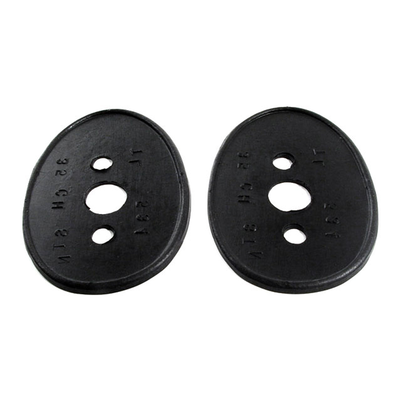 Mp 534 Tail-Light Pads 3-1/8" Wide X 4-5/8" Long Pair Chevrolet Master 1935, Standard 1935
