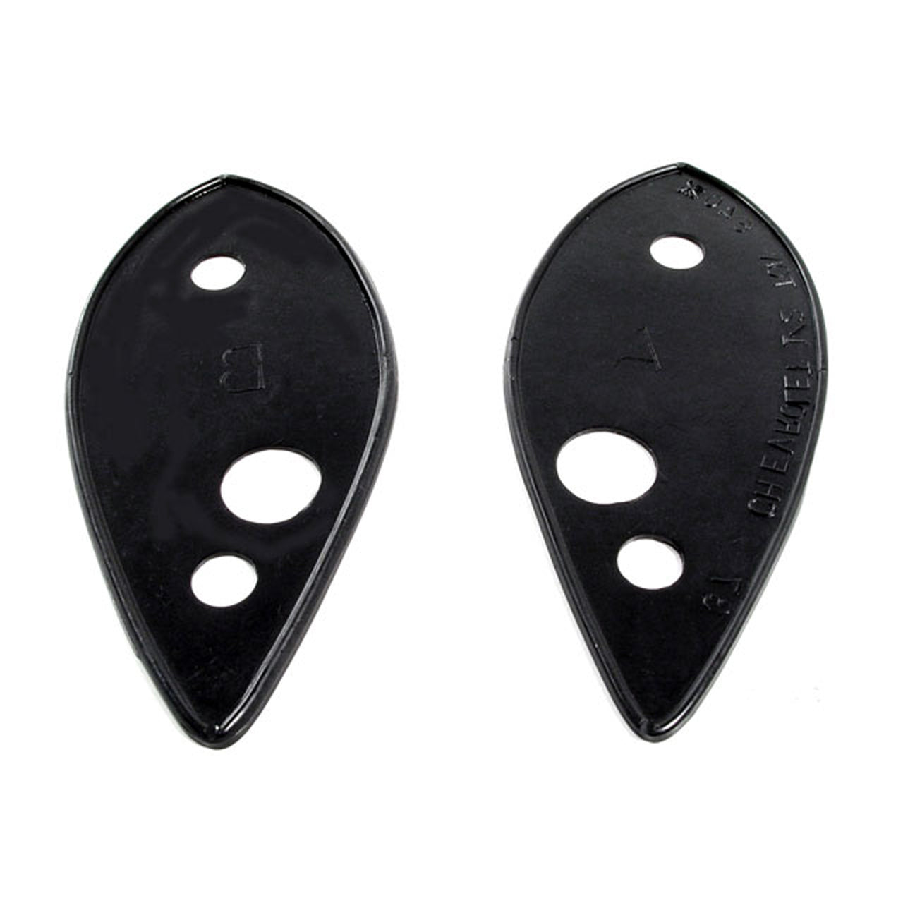 Mp 540 Headlight Bar Pads 3" Wide X 6-3/8" Long Pair R&L Chevrolet Master 1936, Standard 1936