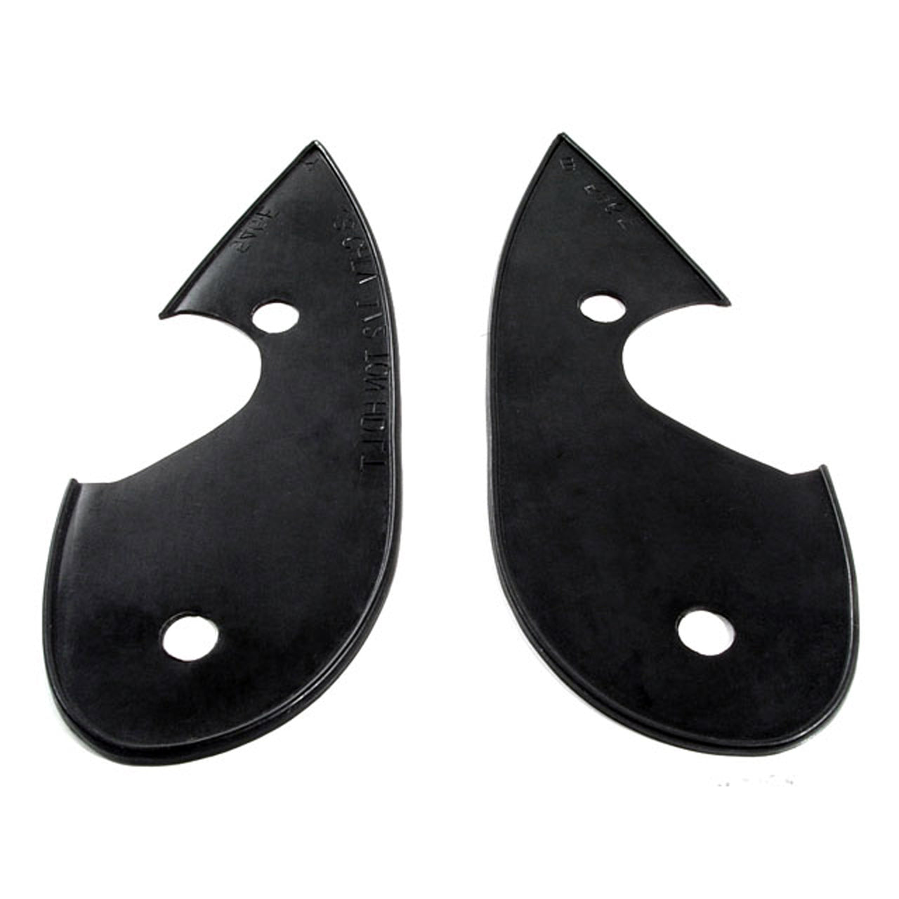 Mp 546-E Headlight Pads 2-3/4" Wide X 7-1/4" Long Pair R&L Chevrolet Master Truck 1938, Truck 1937