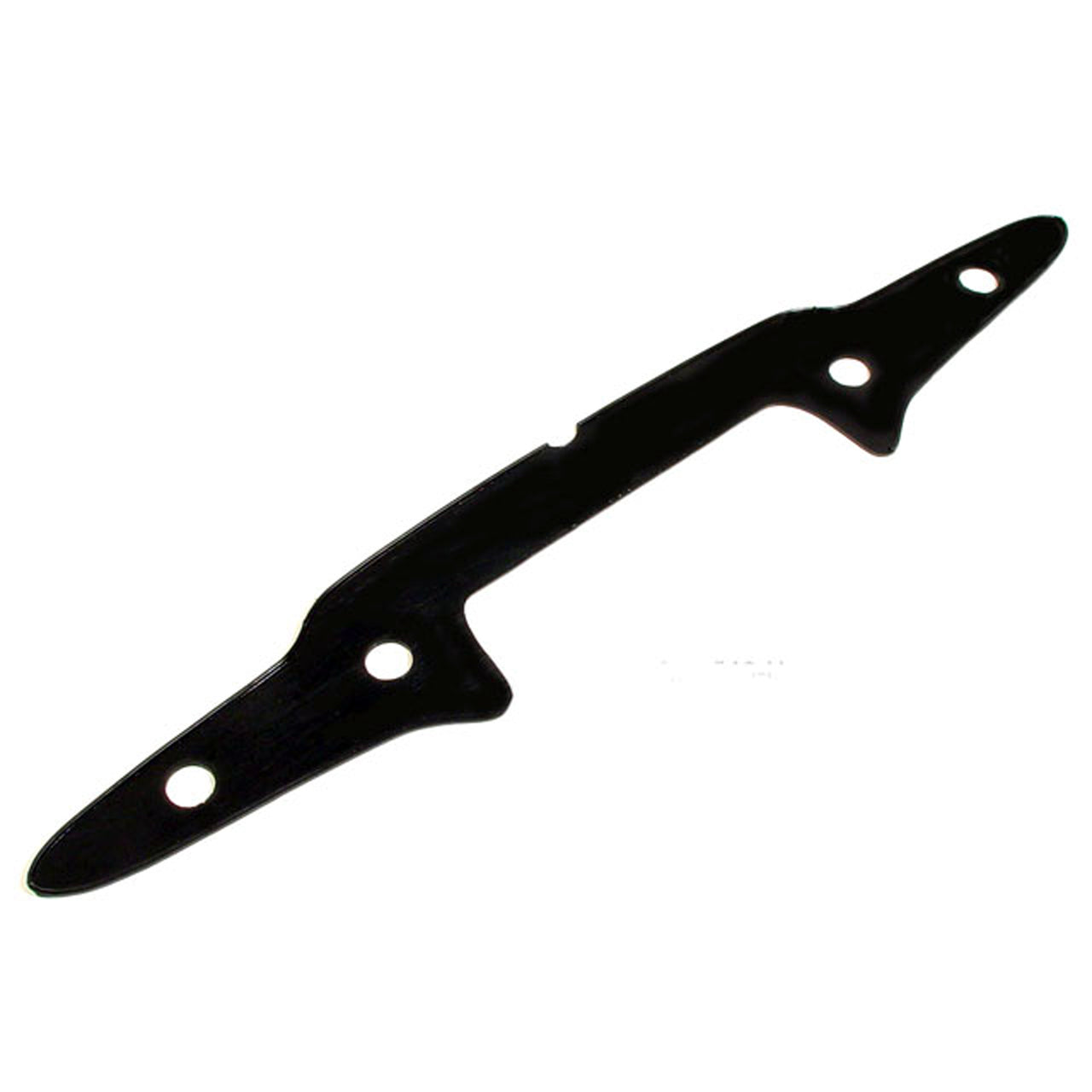 Mp 546-U Hood Emblem Pad 3" Wide X 18-1/8" Long Each Chevrolet Bel Air 1953, One-Fifty Series 1953, Two-Ten Series 1953