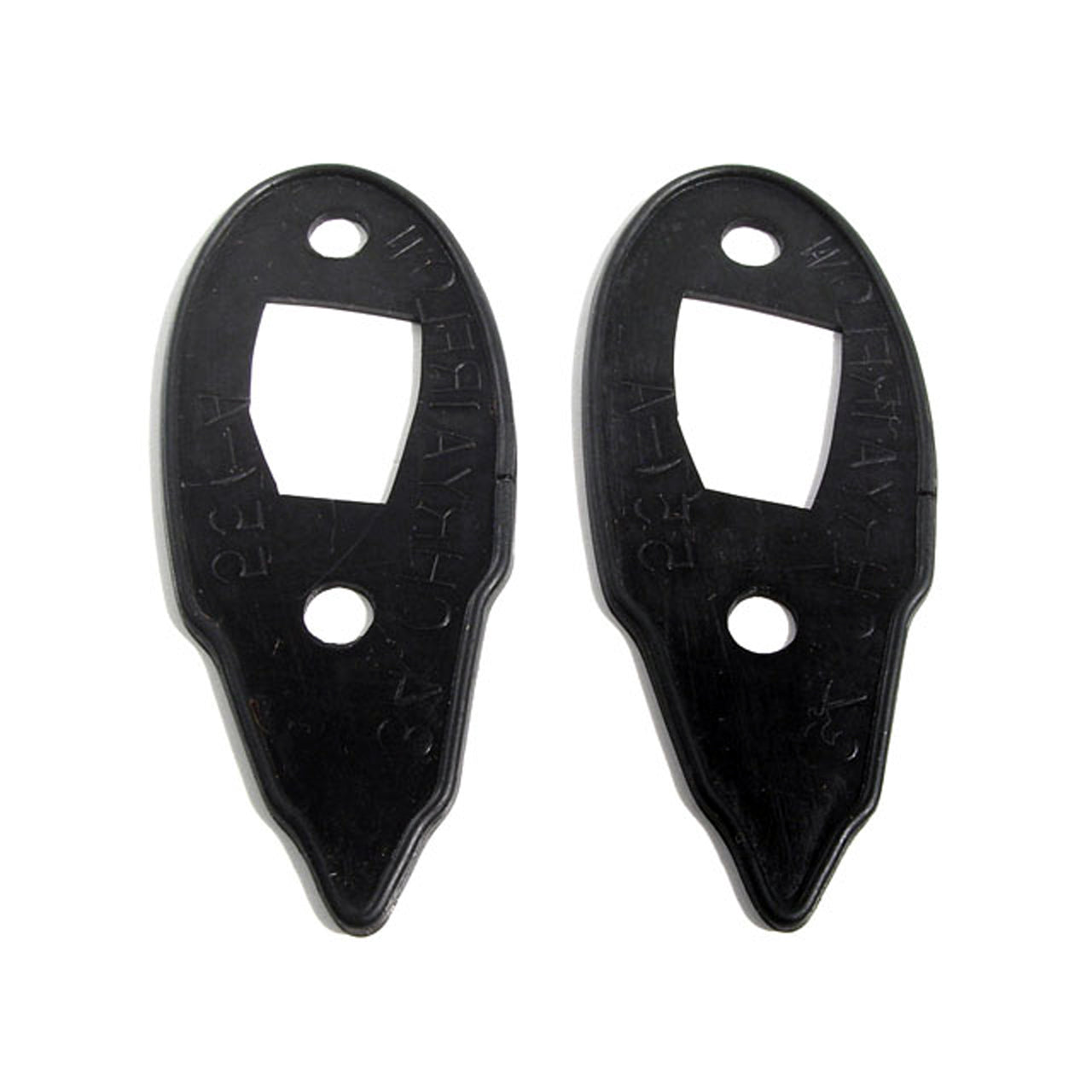 Mp 557-A Tail-Light Pads 1-3/8" Wide X 3-1/2" Long Pair Chrysler Airflow 1934