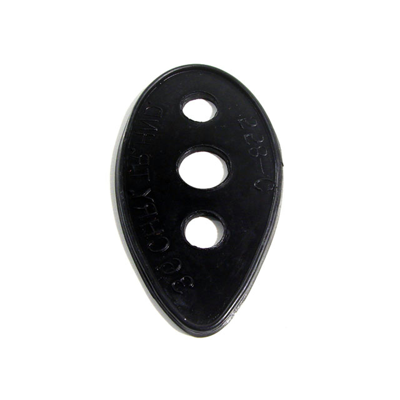 Mp 558-C Trunk Handle Pad 1-3/4" X 3-1/4" Each Chrysler Airflow 1936, Airstream Deluxe Series C-8 1936, Airstream Series C-7 1936