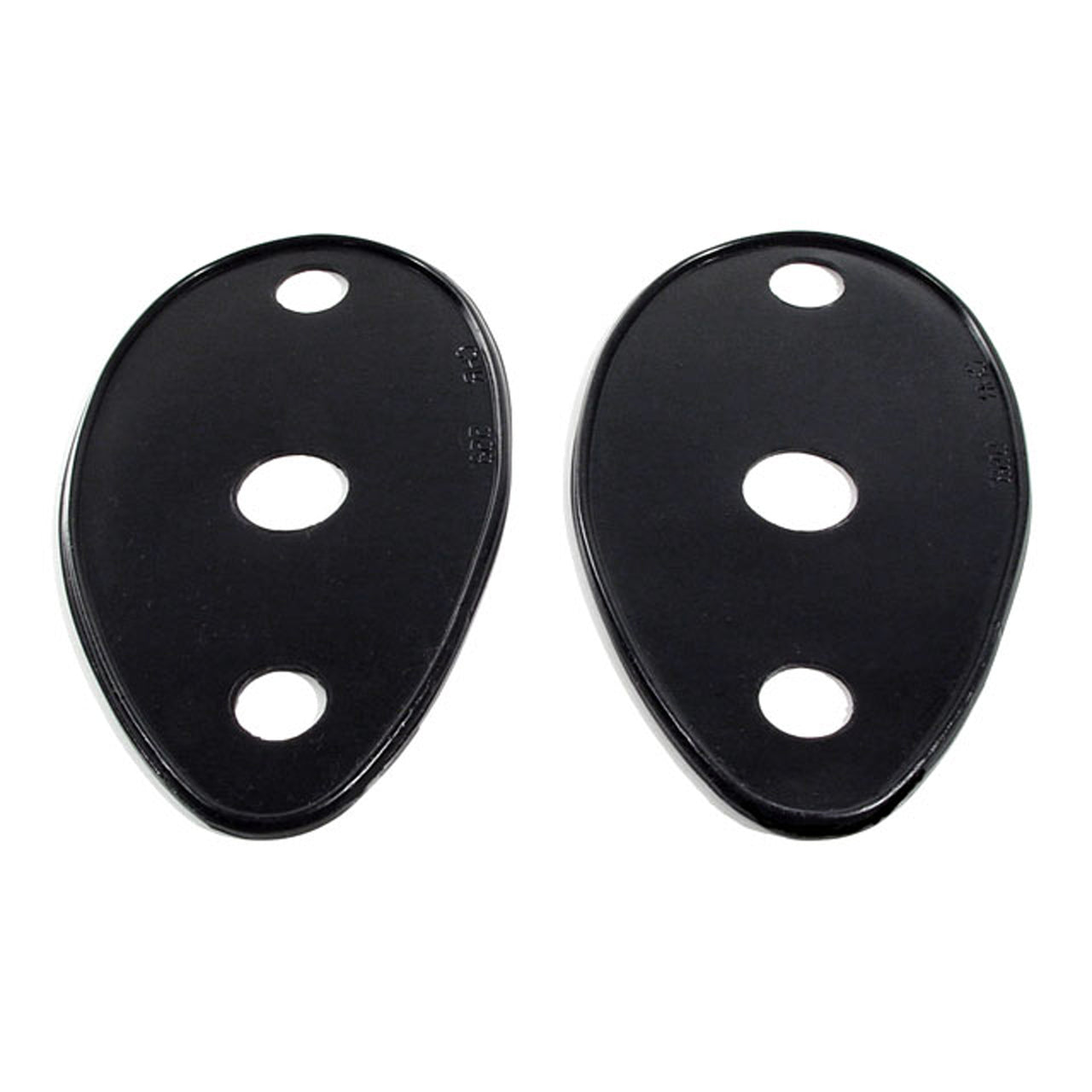 Mp 558 Tail-Light Pads 4-1/4" Wide X 7-3/8" Long Pair Chrysler Airflow 1936-1937