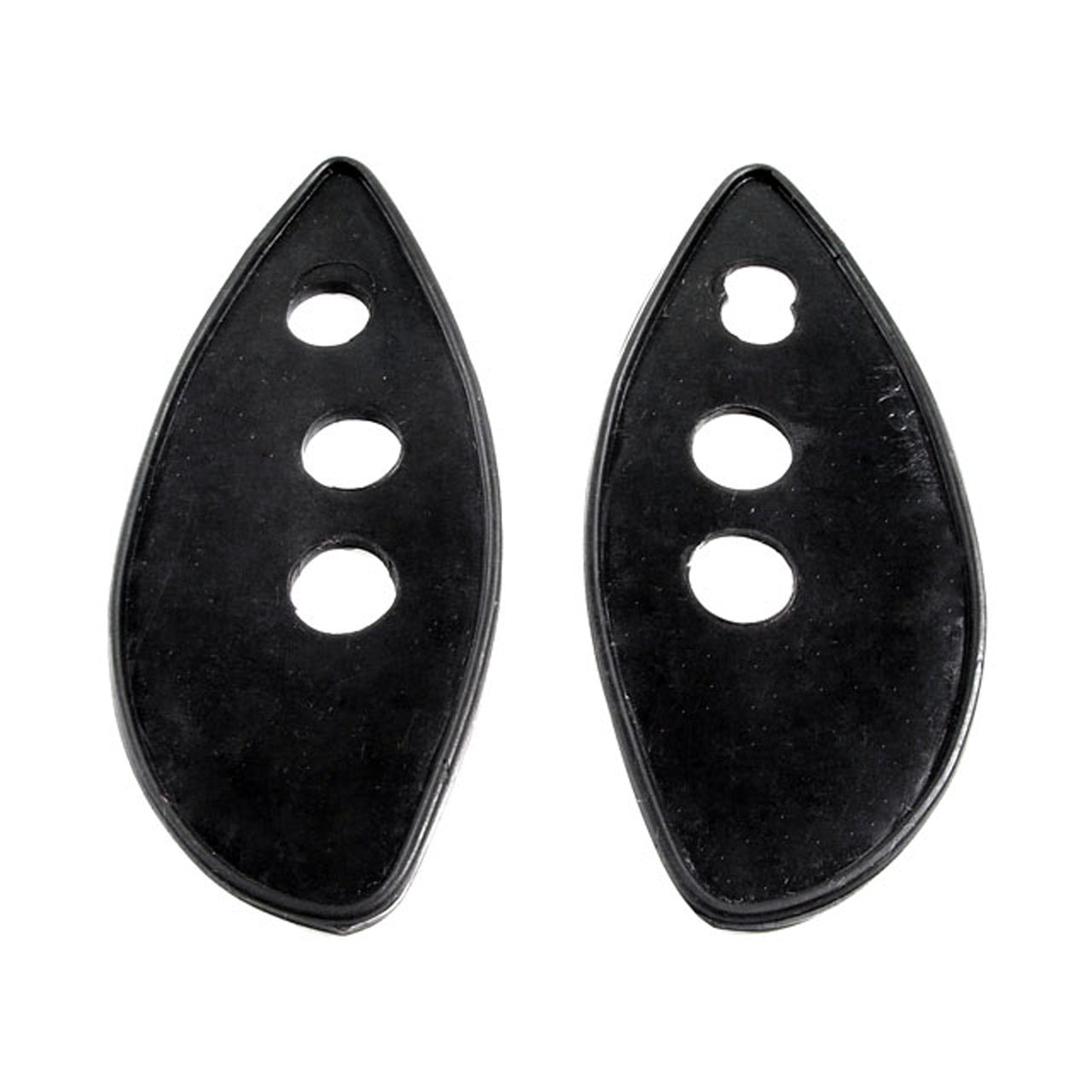 Mp 562 Tail-Light Pads 2-1/4" Wide X 5-1/4" Long Pair R&L Chrysler Airflow 1936-1937, Airstream Deluxe Series C-8 1936, Airstream Series C-7 1936