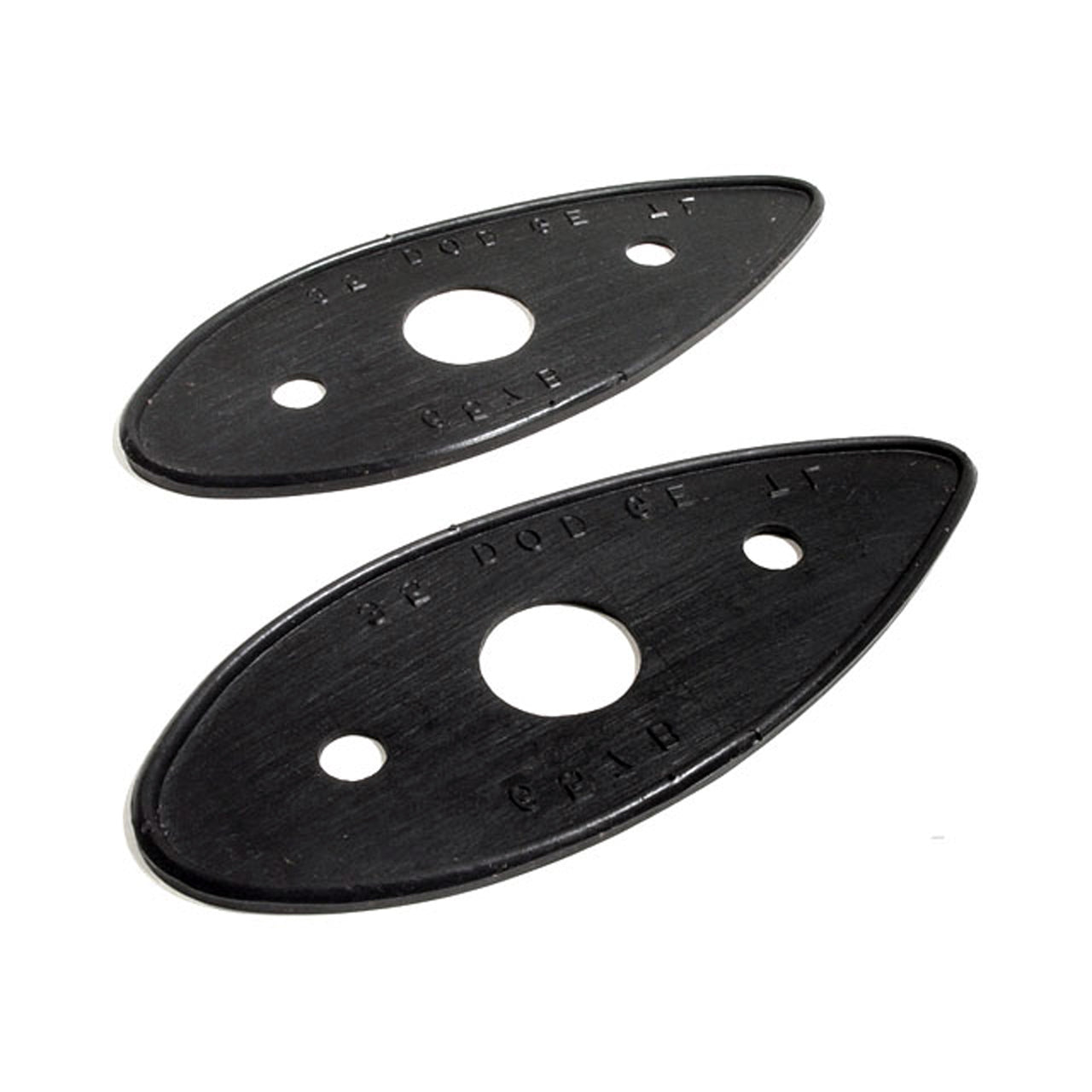 Mp 657-B Tail-Light Pads 2-7/8" Wide X 6-1/2" Long Pair Dodge Series Du 1935, Series Dv 1935