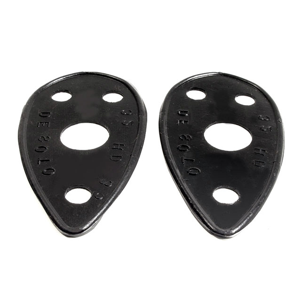 Mp 663-C Tail-Light Pads 2-1/2" Wide X 4-5/8" Long Pair Desoto Model Sc 1932
