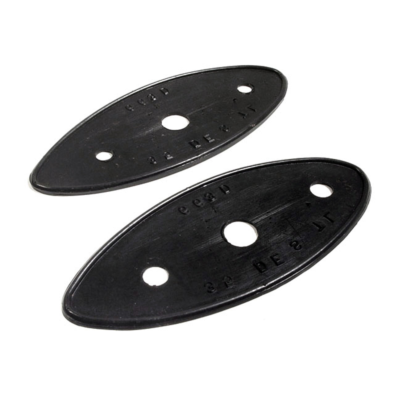 Mp 663-D Tail-Light Pads 2-1/2" Wide X 6" Long Pair Desoto Airflow 1935, Airstream 1935