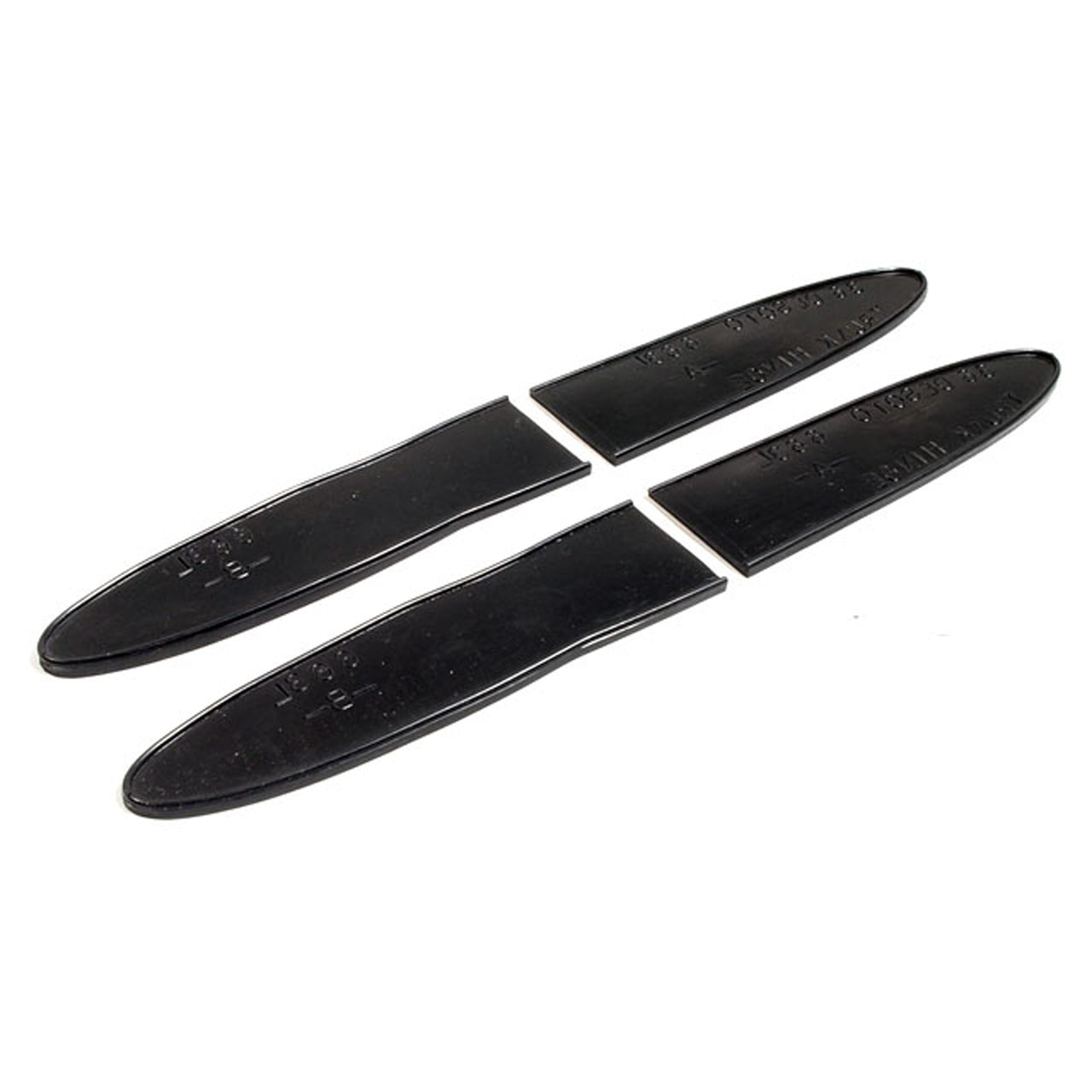 Mp 663-L Trunk Hinge Pads 1-3/8" Wide X 9-1/2" Long Set Desoto Airflow Iii 1936, S-3 1937