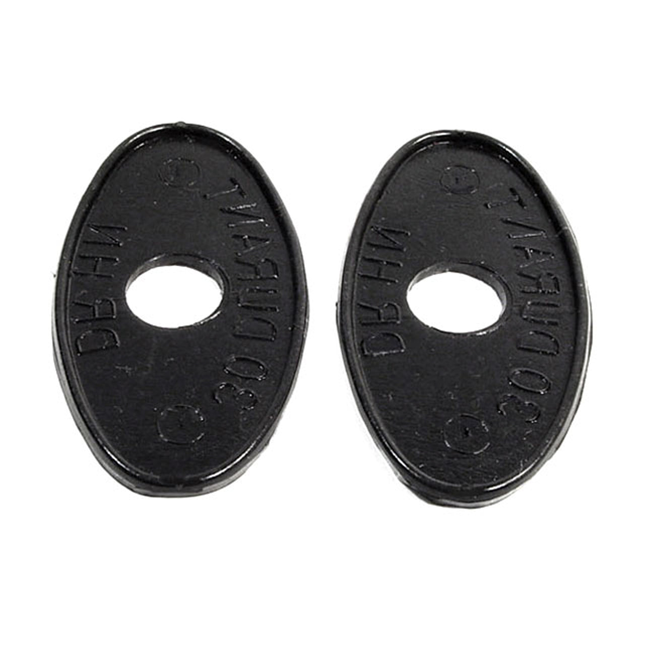 Mp 669-B Door Handle Pads 1-1/4" Wide X 2-1/2" Long Pair