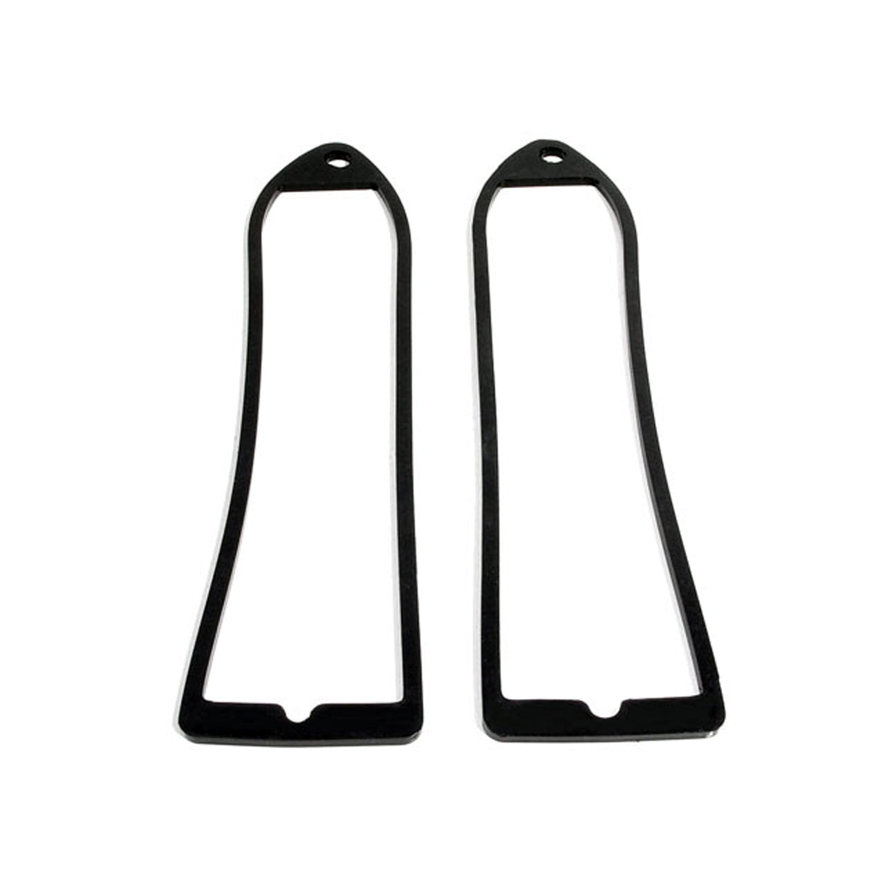 Mp 669-J Tail-Light Lens Seals 2-1/2" Wide X 9-1/2" Long Pair Ferrari 330 Gt 1966, 330 Gtc 1966, 330 Gts 1966
