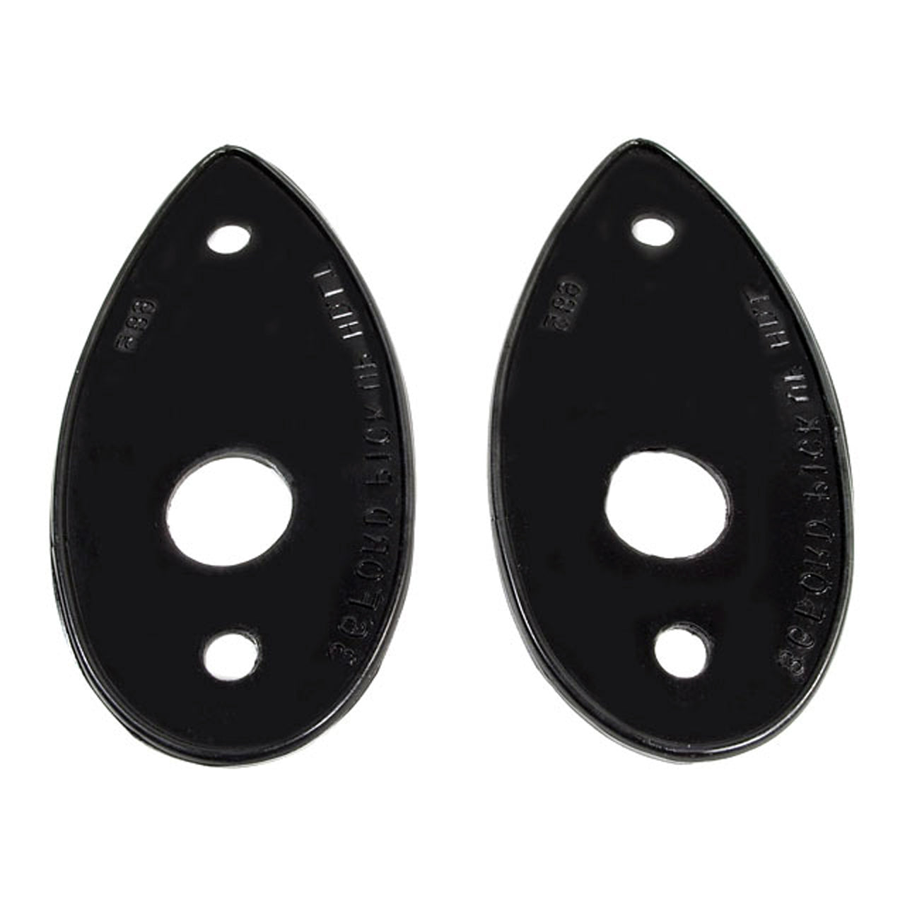Mp 685 Headlight Pads 3" Wide X 6-3/8" Long Pair Ford Model 50 1935, Model 67 1936