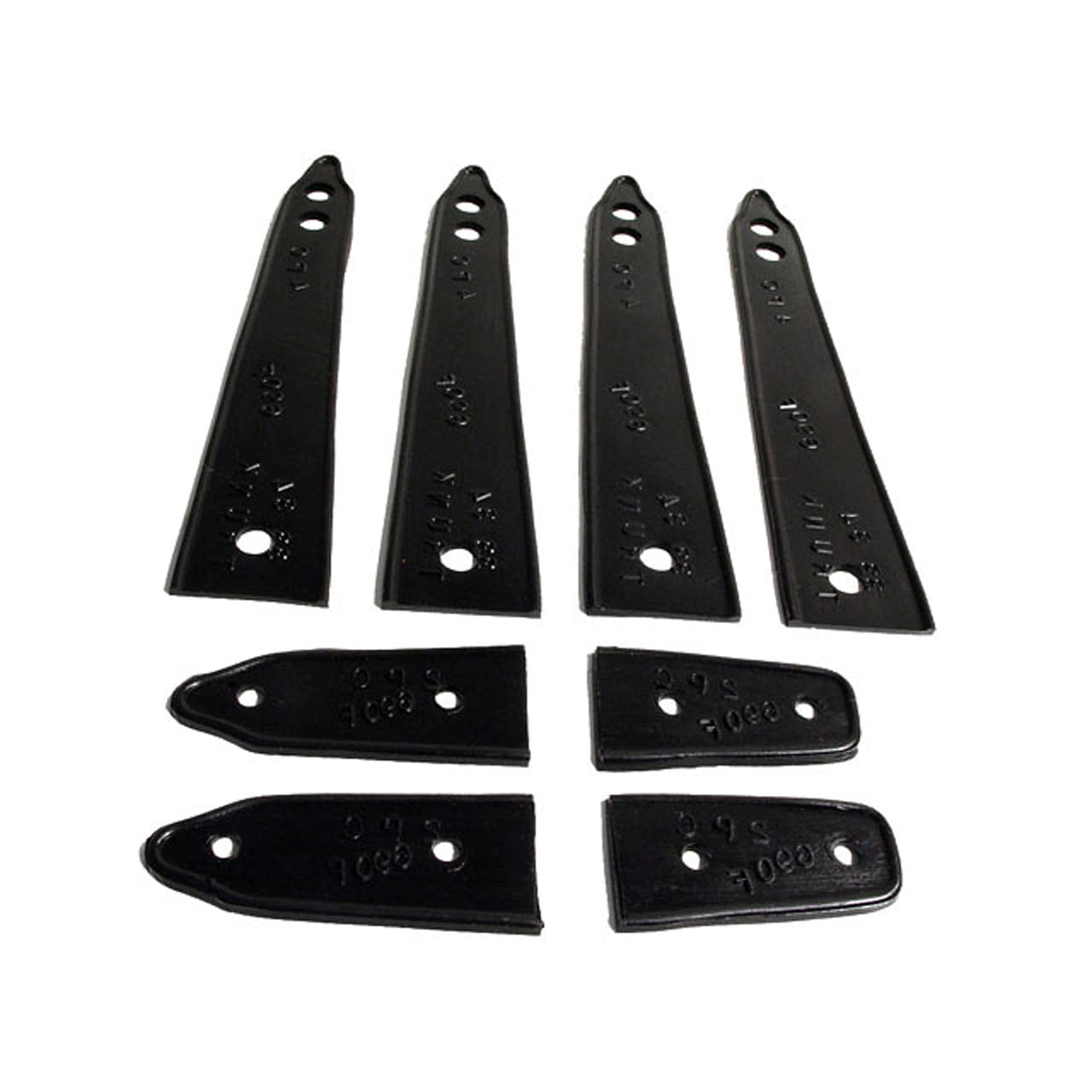 Mp 690-F Trunk Hinge And Latch Pads Ford Model 40 1933-1934