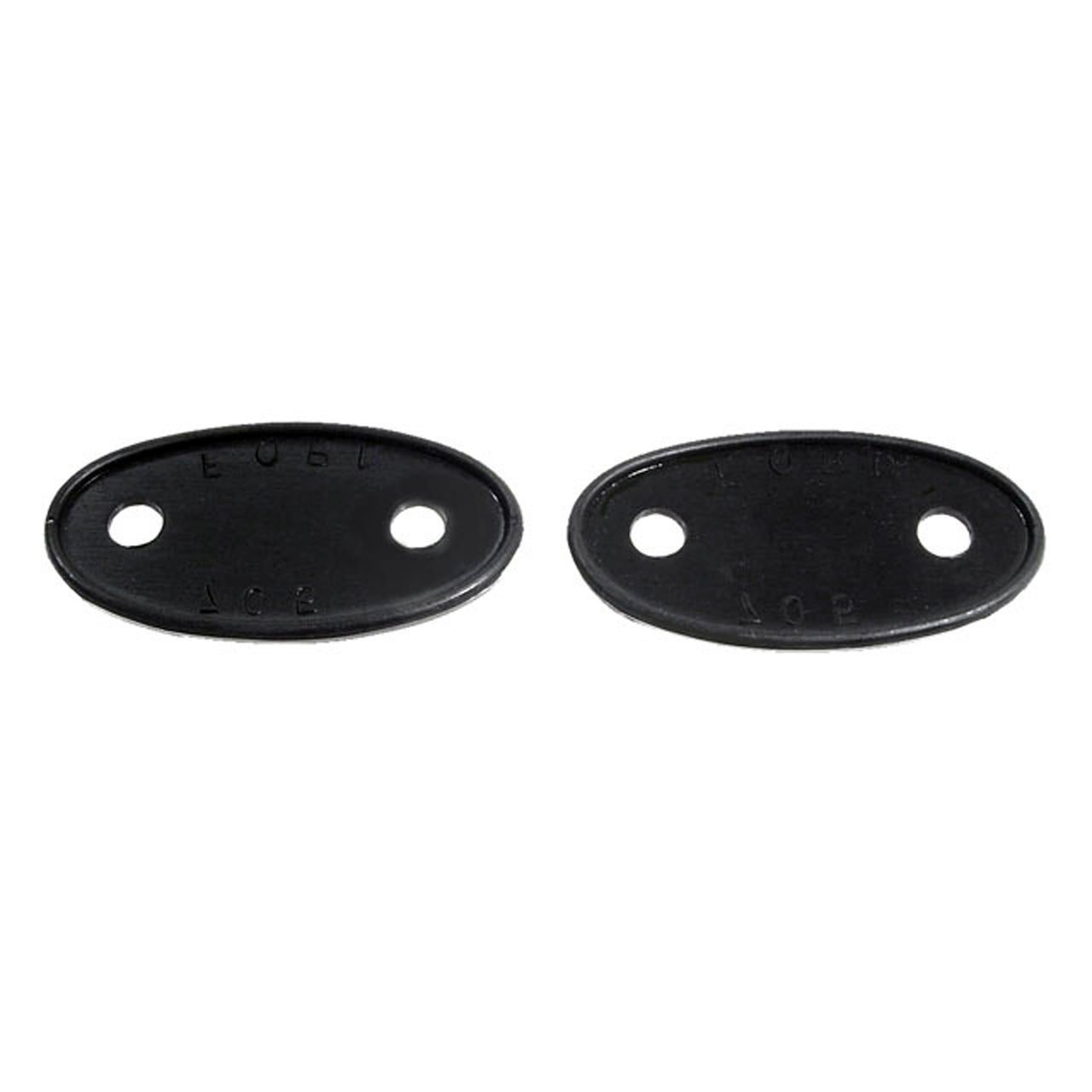 Mp 705 Headlight Bar Pads 1-3/4" Wide X 3-3/8" Long Pair Ford Model A 1929-1931