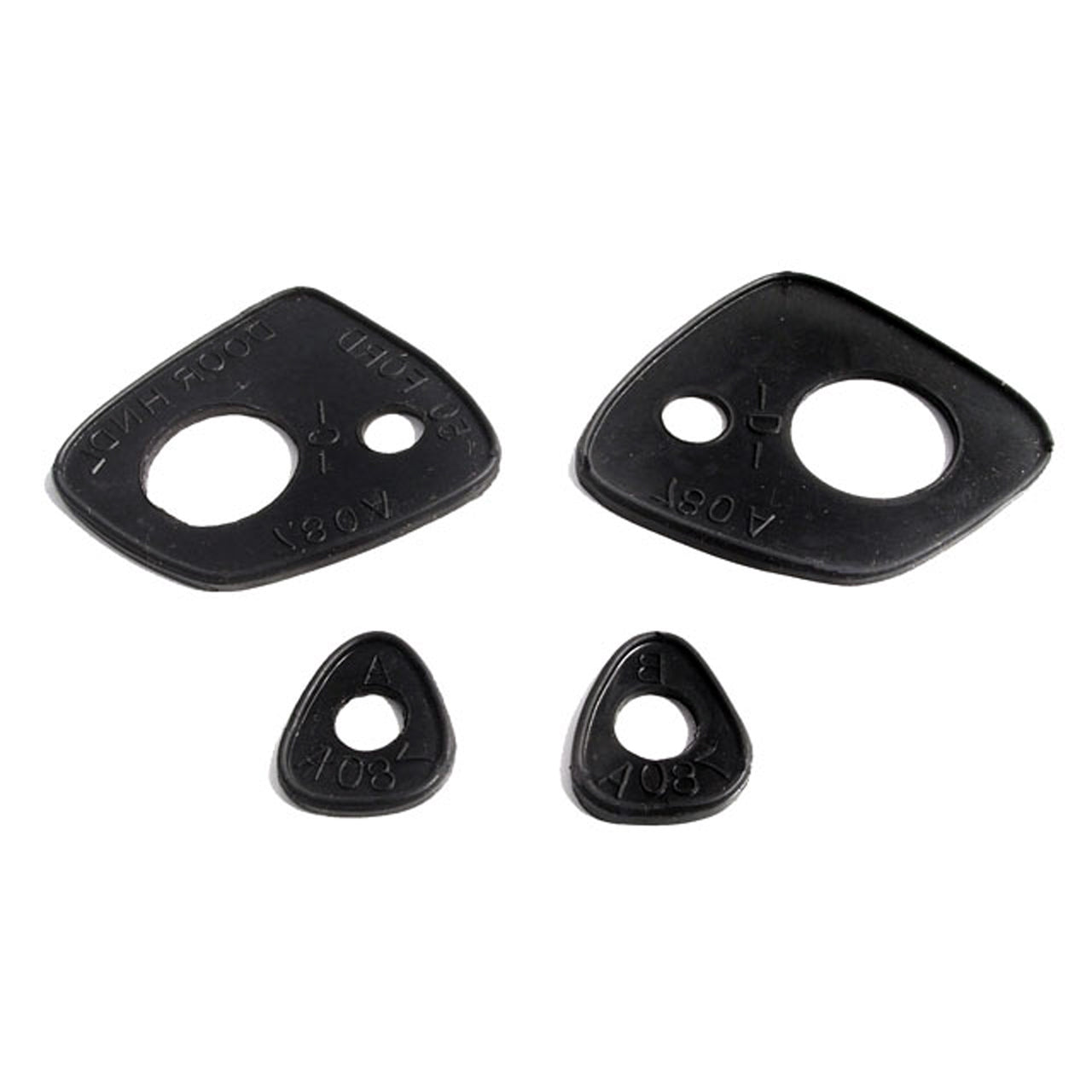Mp 780-A Door Handle Pads 3-1/8" Long & 1-1/4" Long Set R&L Ford Country Sedan 1950-1951, Country Squire 1950-1951, Crestline 1950-1951