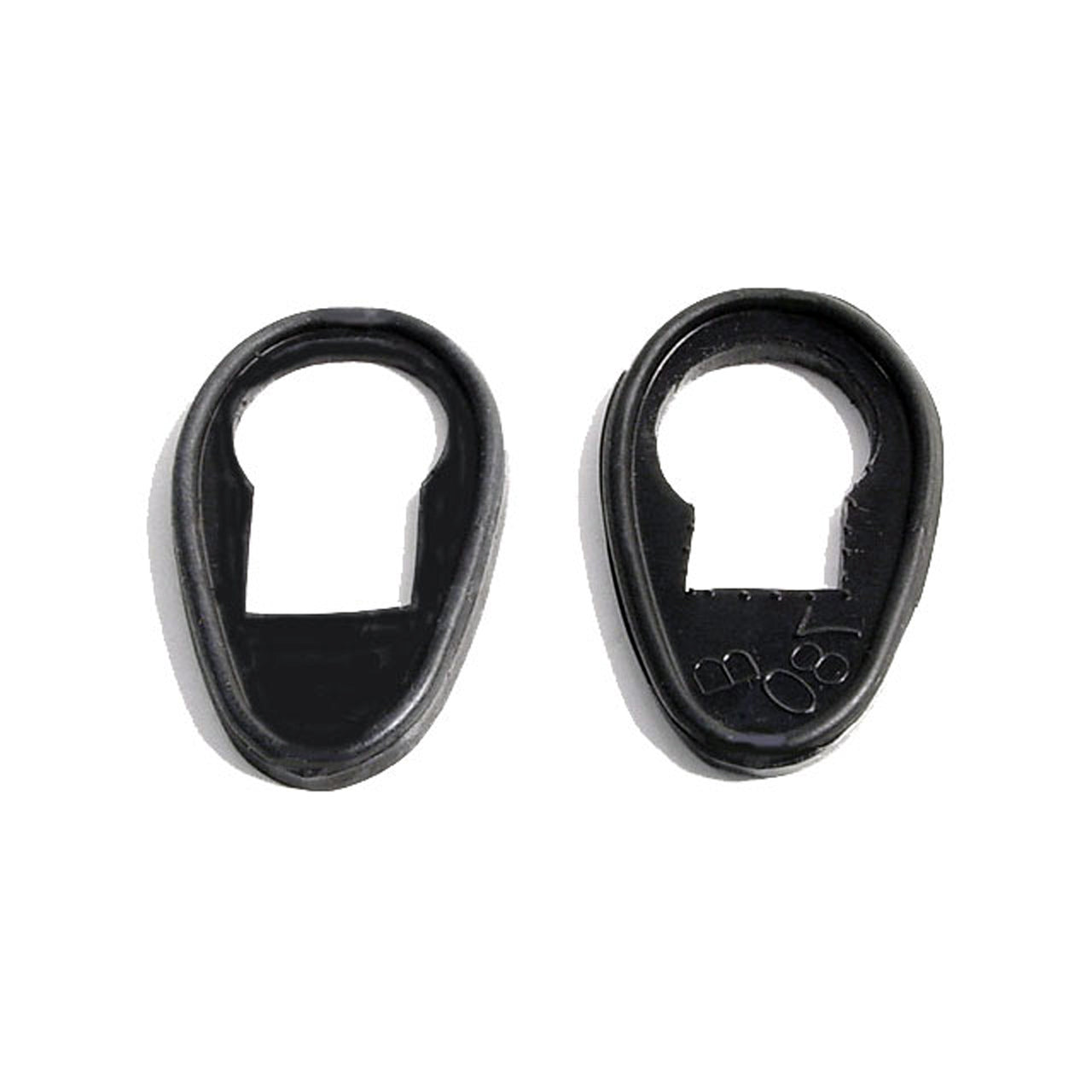 Mp 780-B Door Lock Pads 1-1/4" Wide X 2" Long Pair Ford Country Sedan 1950-1951, Country Squire 1950-1951, Crestline 1950-1951, Custom 1949-1951