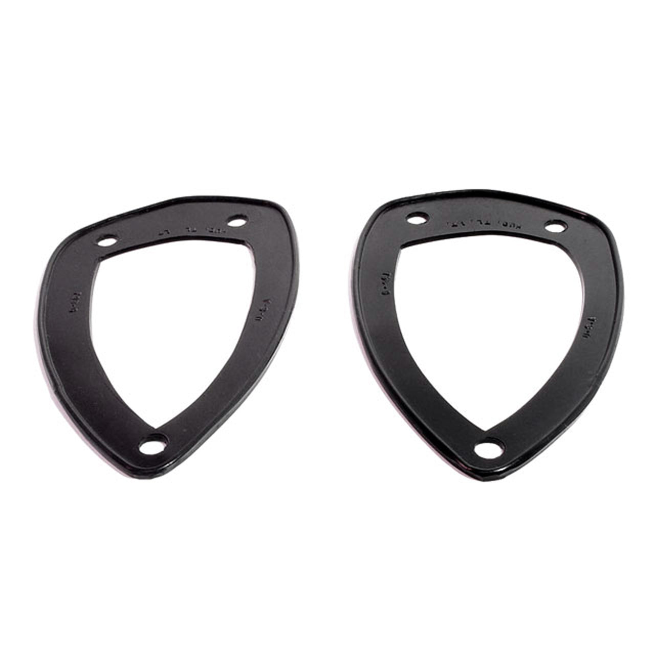 Mp 798-G Tail-Light Pads 7-1/8" Long X 4-1/8" Wide Pair R&L Hudson Pacemaker 1950, Pacemaker Deluxe 1950, Super 6 1949-1950, Super 8 1949-1950