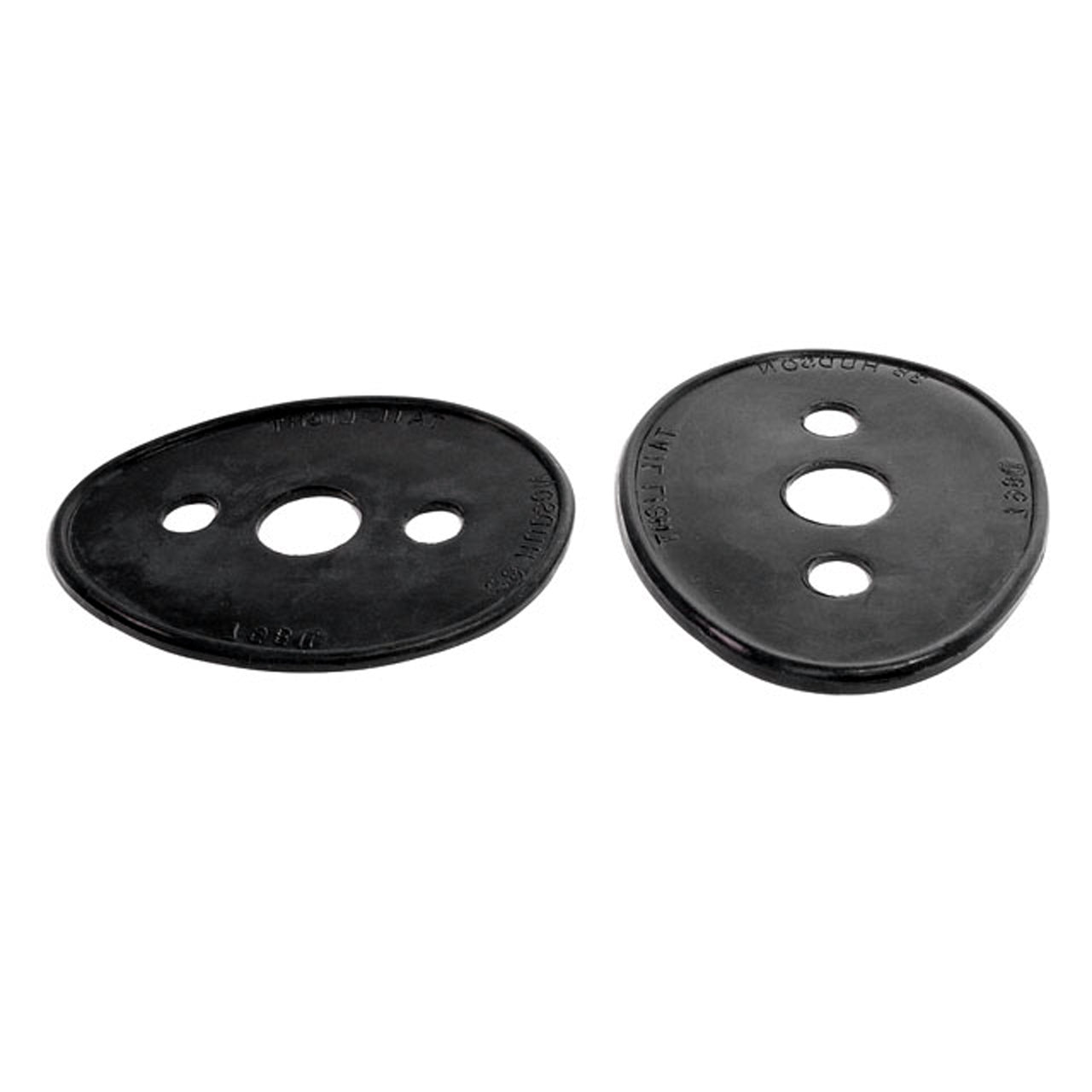 Mp 798-L Tail-Light Pads 4-7/8" Long X 3-13/16" Wide Pair Hudson Series 83 1938, Series 84 1938, Series 85 1938, Series 87 1938, Series 89 1938