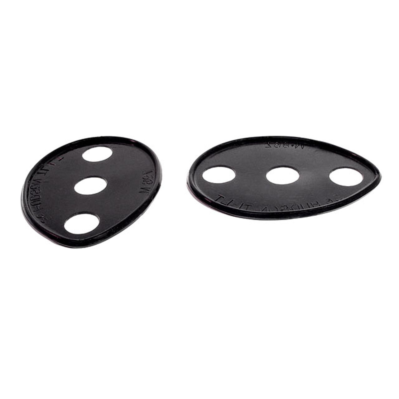 Mp 798-M Tail-Light Pads 3-3/8" Long X 2-1/2" Wide Pair Hudson Series 63 1936, Series 64 1936, Series 65 1936, Series 66 1936, Series 67 1936