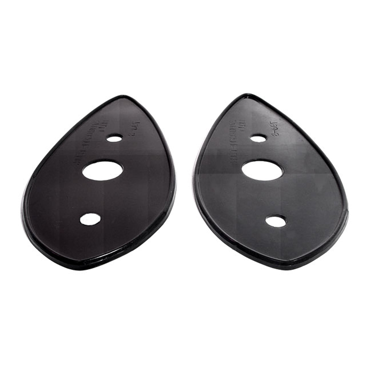 Mp 798-S Headlight Pads 3-1/2" Wide X 8-1/8" Long Pair R&L Terraplane Series 71 1937, Series 72 1937