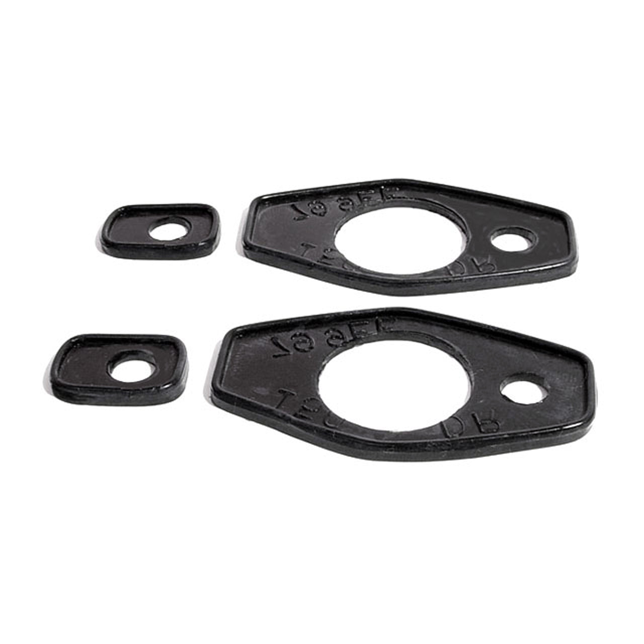 Mp 799-Ee Door Handle Pads 1" Wide X 2-5/8" Long Set Jaguar Xk150 1958-1961