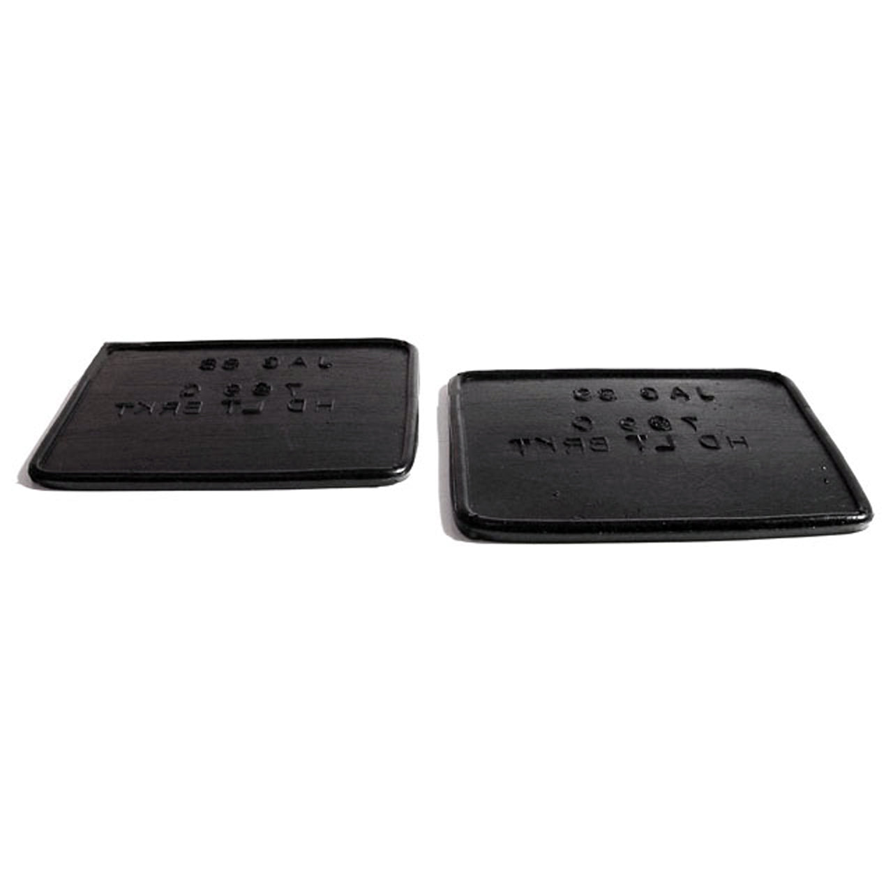 Mp 799-Q Headlight Pads 3" Wide X 2-5/8" Long Pair Jaguar Ss 90 1935, Ss100 1936-1939