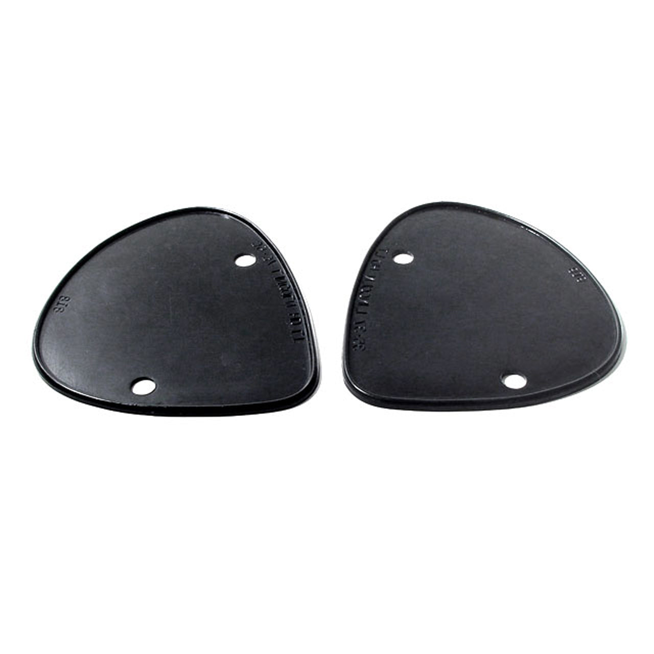 Mp 818 Headlight Pads 5-1/8" Wide X 6-1/8" Long Pair Lincoln Model K 1935-1937, Zephyr 1936-1937