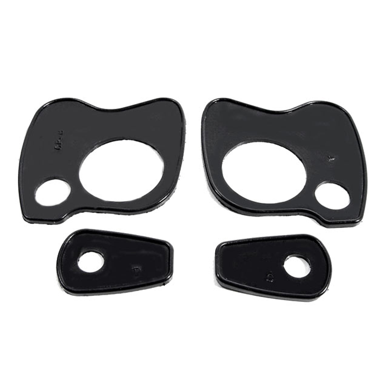 Mp 824-L Door Handle Pads 2-1/2" Long & 1-1/2" Long Set R&L Mercedes-Benz 220 1960, 220S 1960